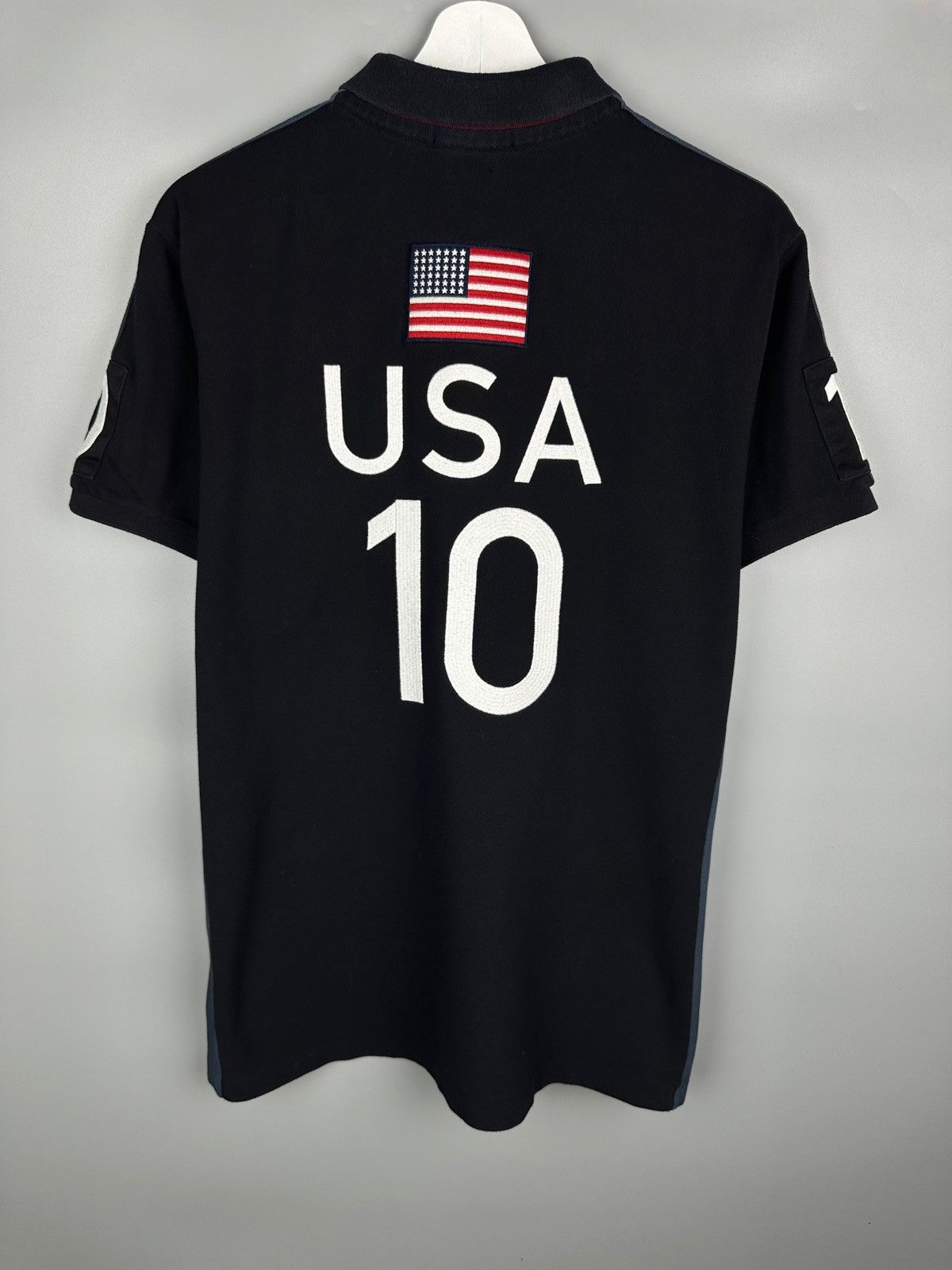 Polo Ralph Lauren Ralph Lauren USA Polo T Shirt Tee Chief Keef Rap New York Size US L / EU 52-54 / 3 - 2 Thumbnail