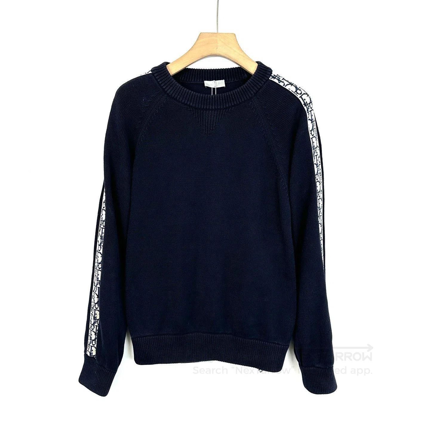 Dior Dior Black Side Panel Oblique Wool Knit. Size S / US 4 / IT 40 - 1 Thumbnail