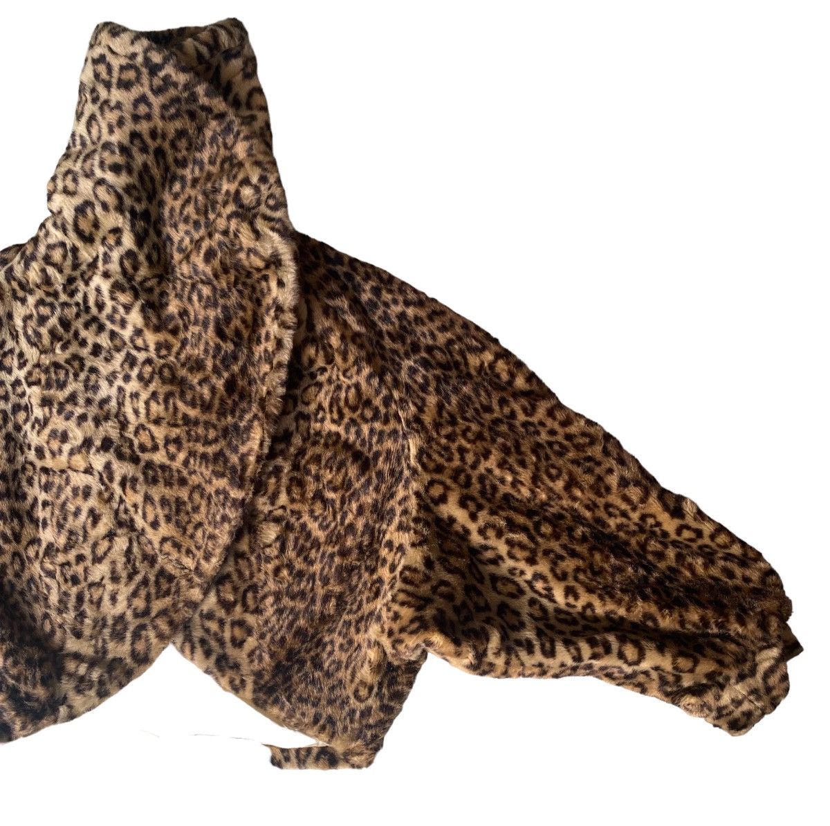Emporio Armani Rare EMPORIO ARMANI Poncho Leapord Italian Desingner Size L / US 10 / IT 46 - 5 Thumbnail