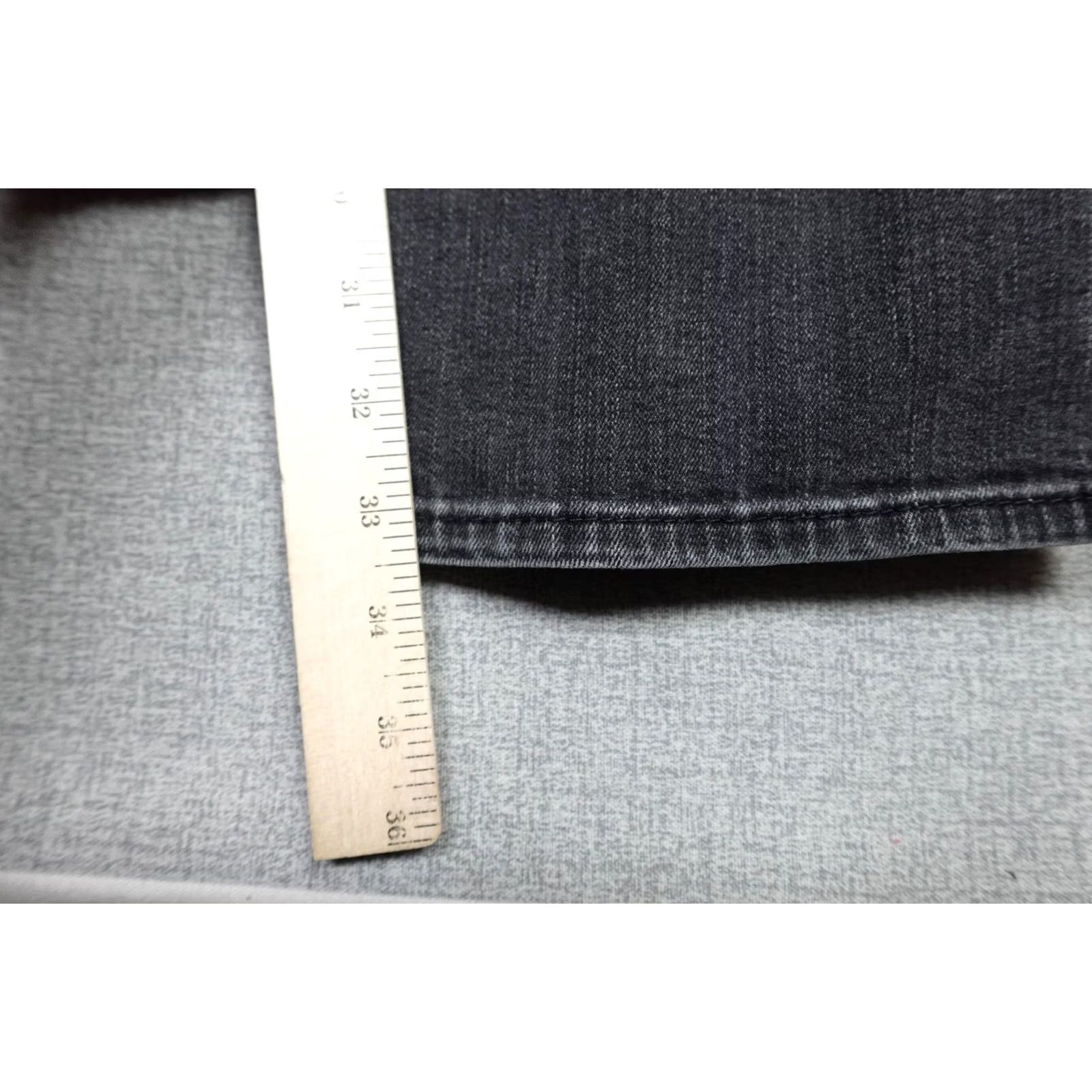 True Religion True Religion Jeans Mens 38x34 Charcoal Gray 5-Pocket Straight Regular Denim Pants Size US 38 / EU 54 - 5 Thumbnail