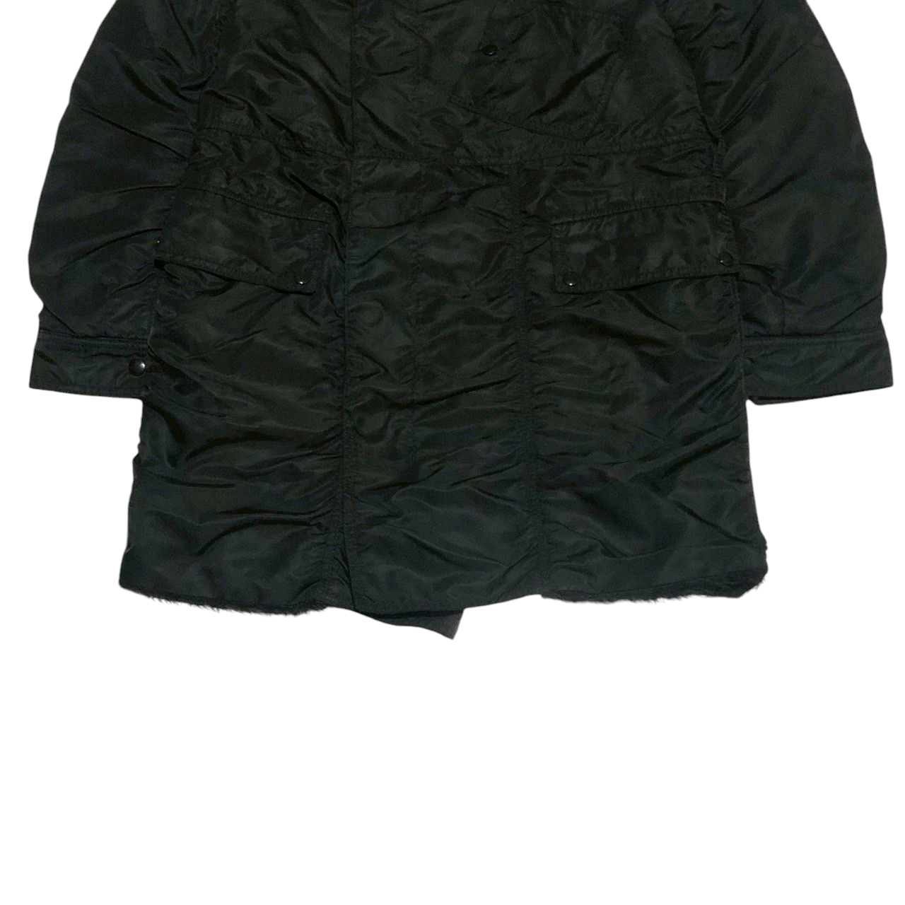 Zucca ZUCCA by Issey Miyake Faux Fur Lined Parka Jacket Size US S / EU 44-46 / 1 - 3 Thumbnail