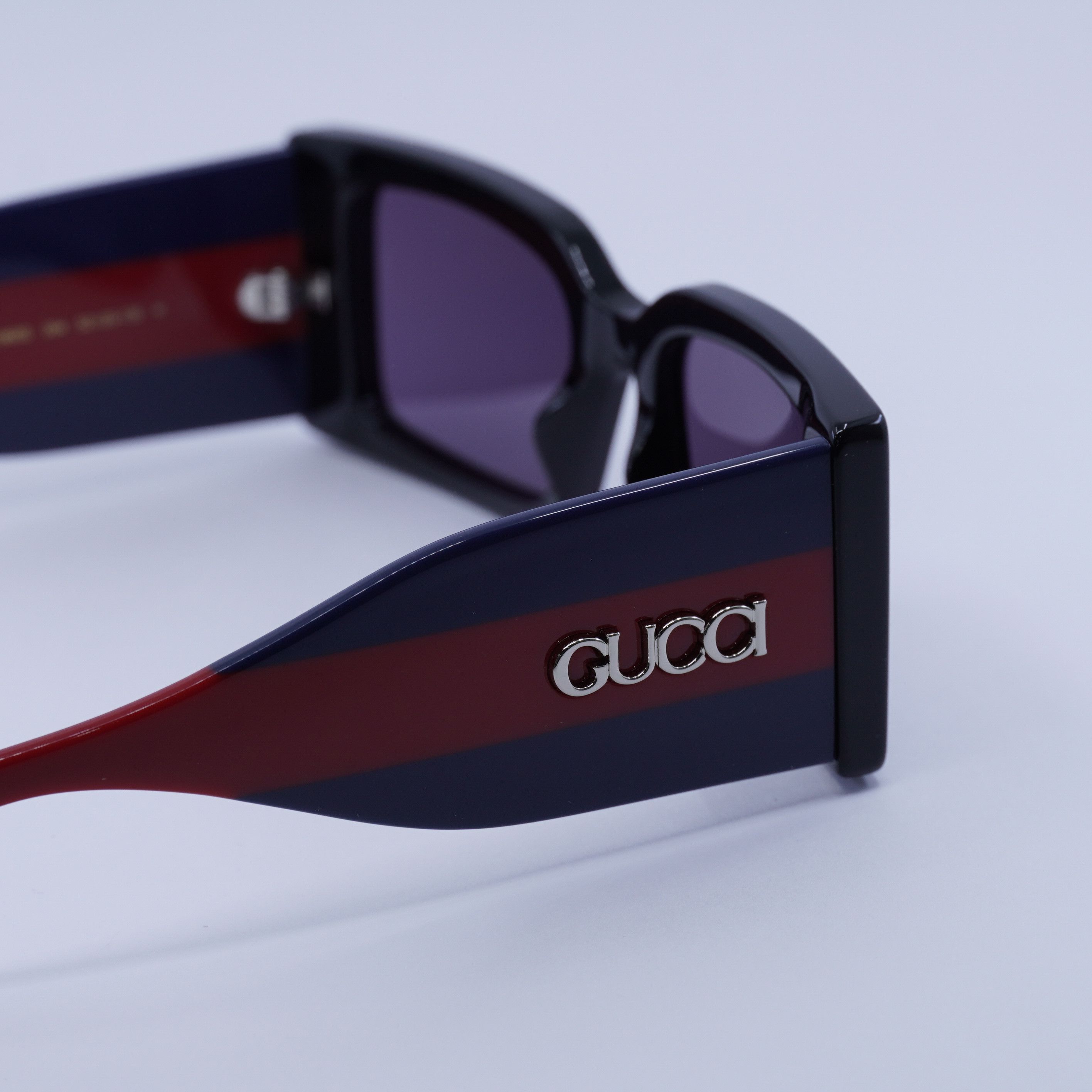 Gucci 🕶️ New Gucci GG1860S 004 Black/Red Sunglasses Size ONE SIZE - 9 Thumbnail