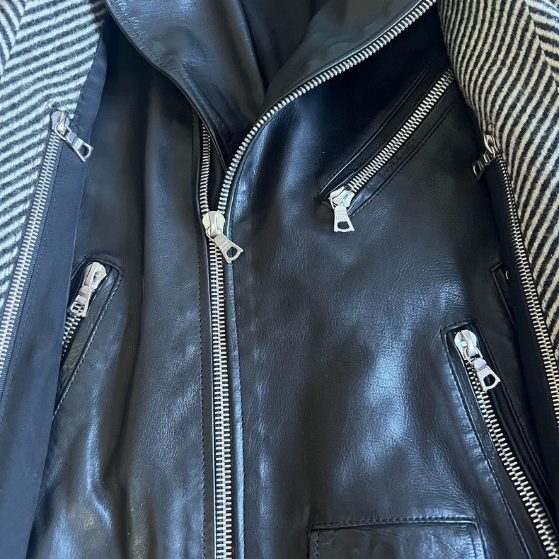 Amiri Amiri Human-patterned coat lined with locomotive leather ja Size US M / EU 48-50 / 2 - 4 Thumbnail