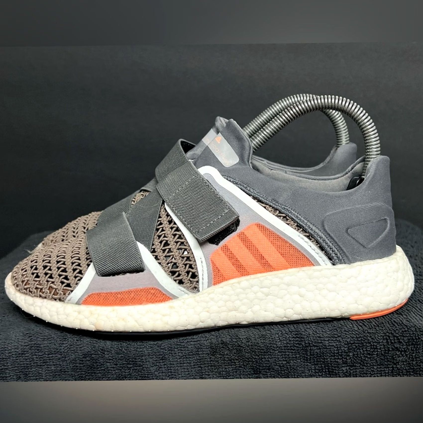 Adidas Adidas Stella McCartney x Pureboost Brown Stone Women Size 6.5 Gray Shoes Mens Womens Girls Boys Size US 7 / IT 37 - 2 Thumbnail