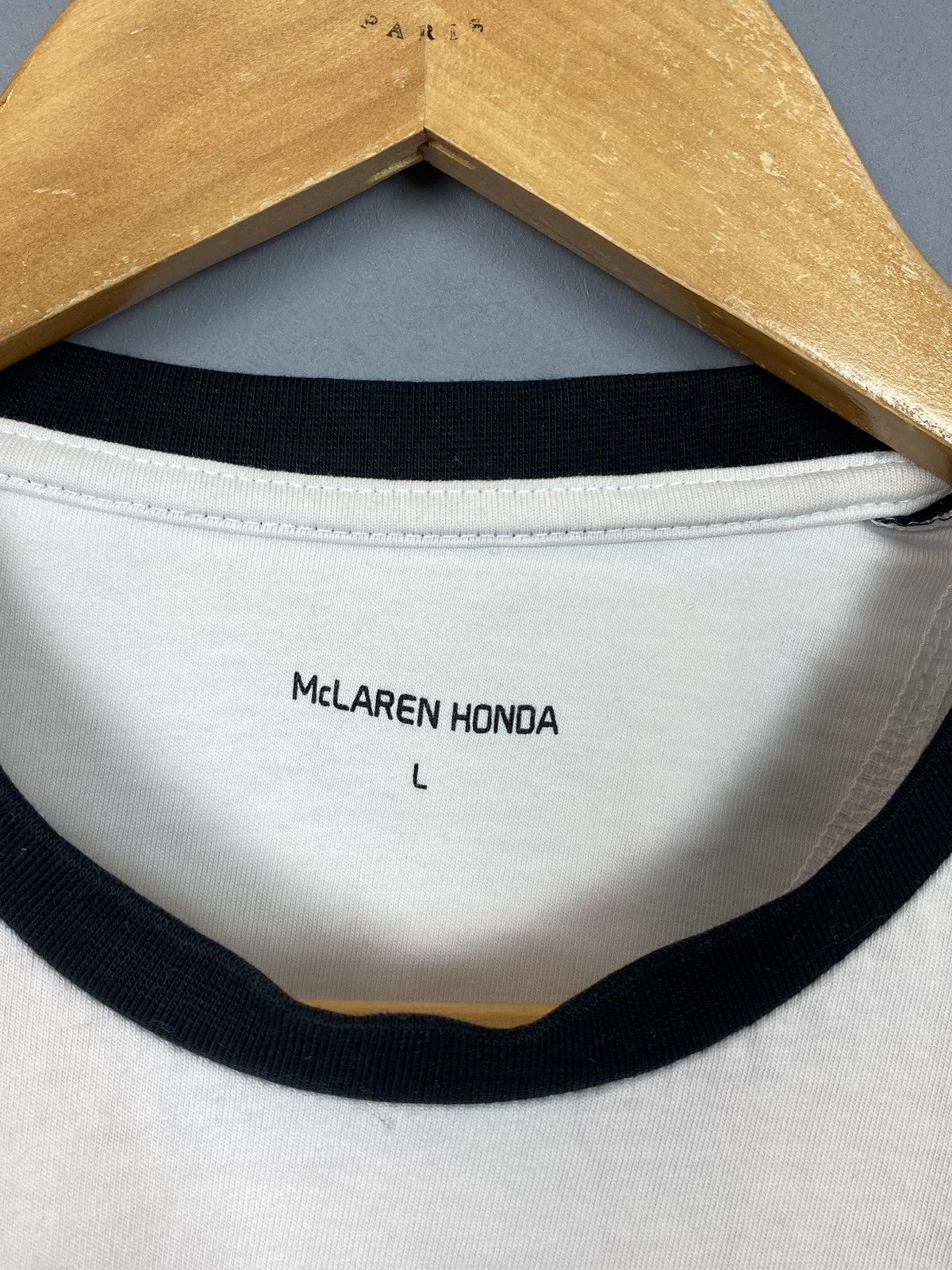 Malcolm McLaren Button Honda McLaren F1 Racing T-Shirt Mobil 1 women Size L Size L / US 10 / IT 46 - 6 Thumbnail