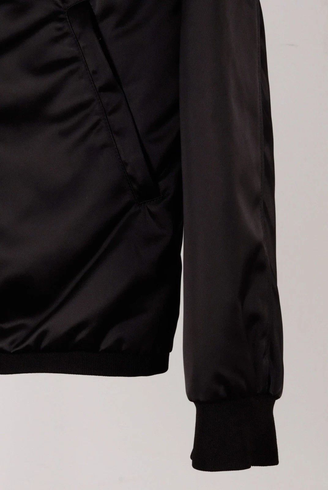 Acne Studios Acne Studios SS17 ‘Selo Light’ Nylon Bomber Jacket Black Size US S / EU 44-46 / 1 - 7 Thumbnail