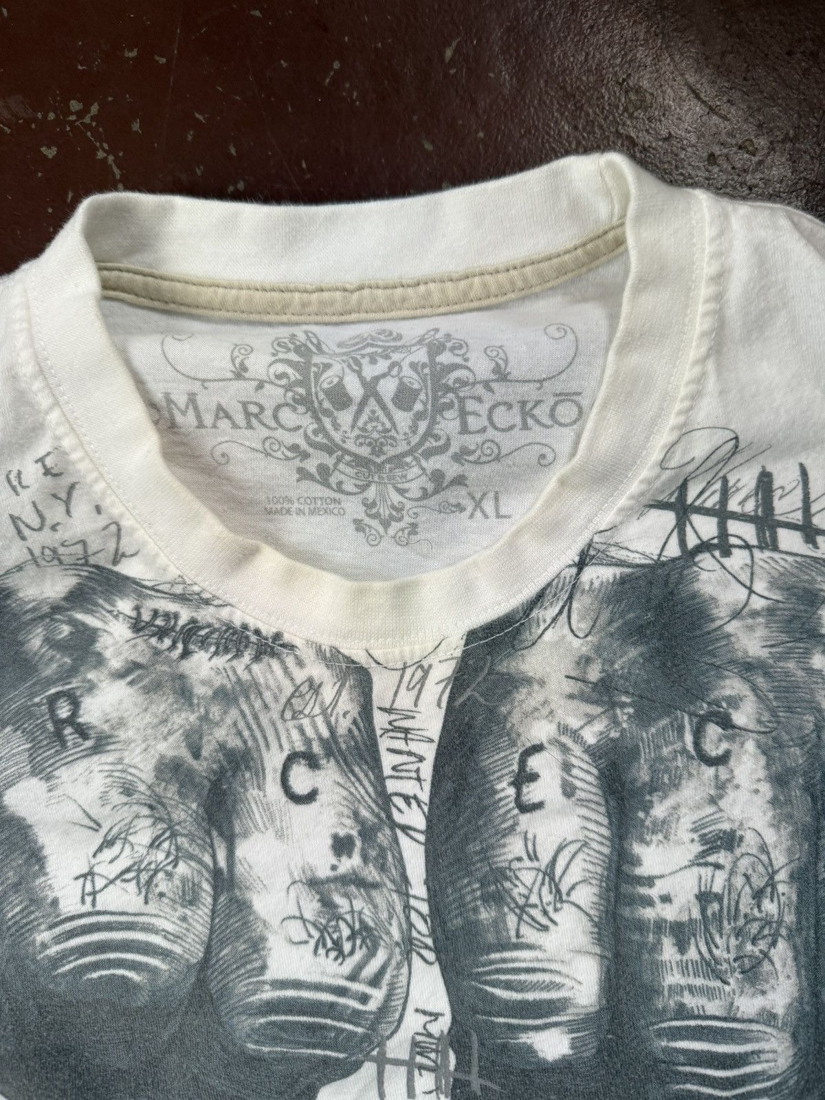 Marc Ecko Vintage Marc Ecko Shirt Size US XL / EU 56 / 4 - 2 Thumbnail