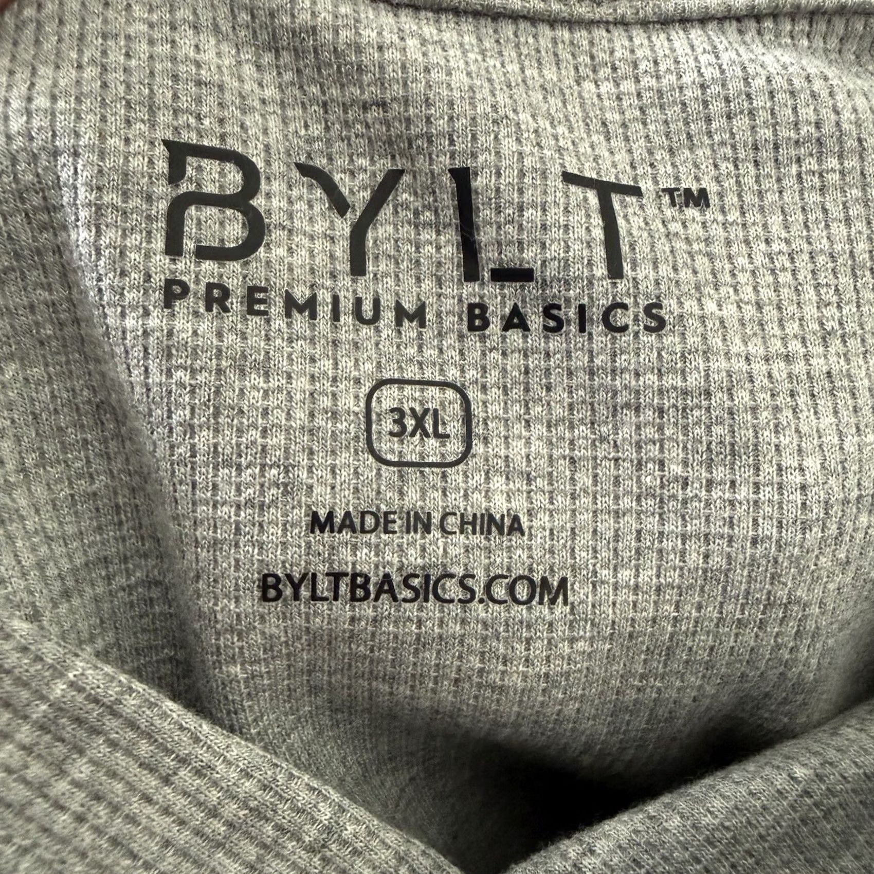 Asics BYLT Premium Basics Thermal Hooded Drop Cut Pullover Mens 3XL Heather Gray NEW Size US XXL / EU 58 / 5 - 4 Thumbnail
