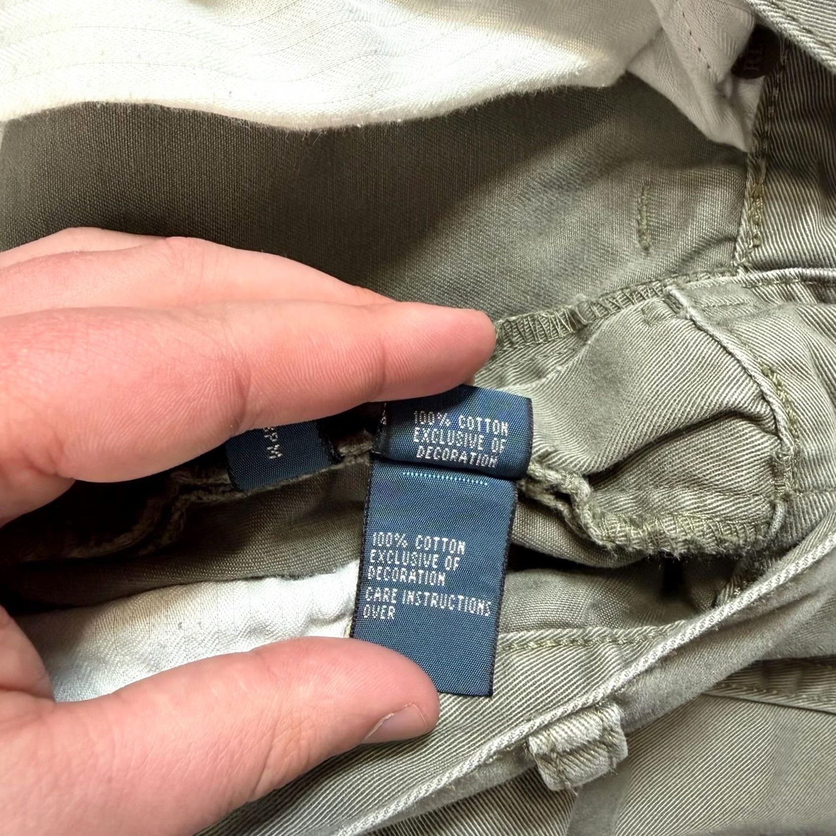 Polo Ralph Lauren VINTAGE Polo Ralph Lauren Jeans Mens 34x34 Green Chino Academia Heritage Quiet Luxury Size US S / EU 44-46 / 1 - 5 Thumbnail
