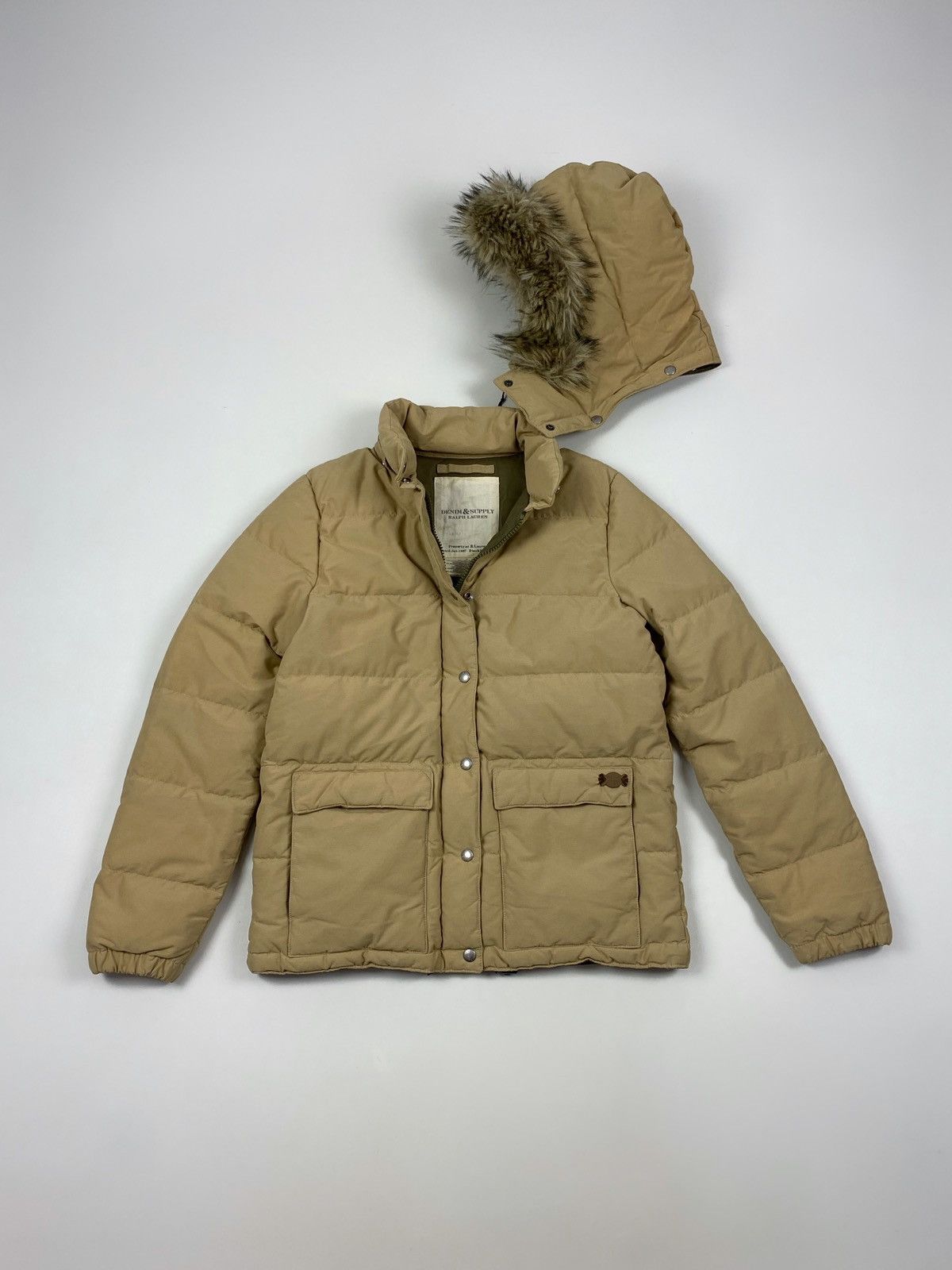 Denim & Supply Ralph Lauren Vintage Sun Faded Denim&Supply Ralph Lauren Down Jacket Size M / US 6-8 / IT 42-44 - 2 Thumbnail