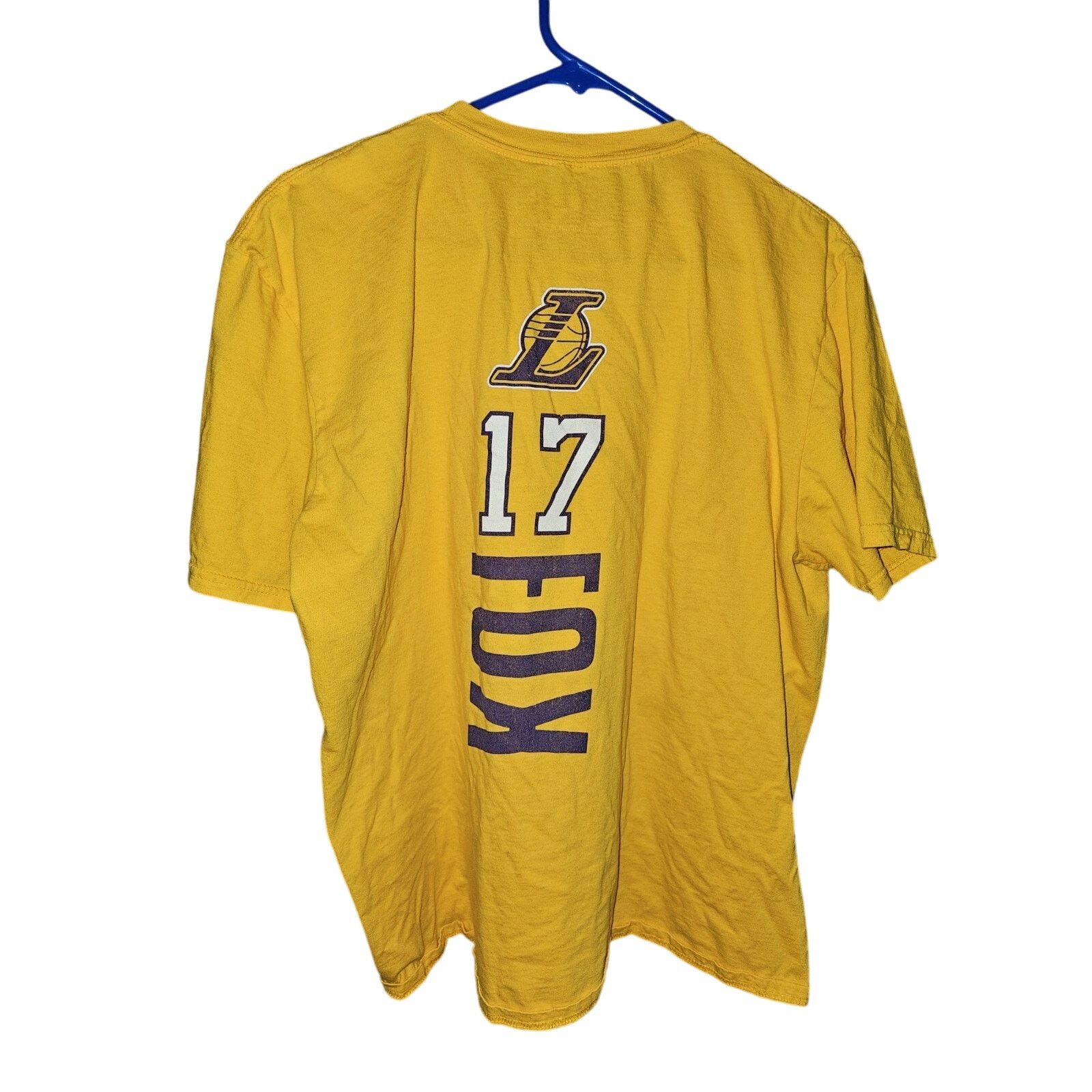 Other Vintage Fanatics Los Angeles Lakers T-Shirt Rick Fox #17 XL Size US XL / EU 56 / 4 - 3 Thumbnail