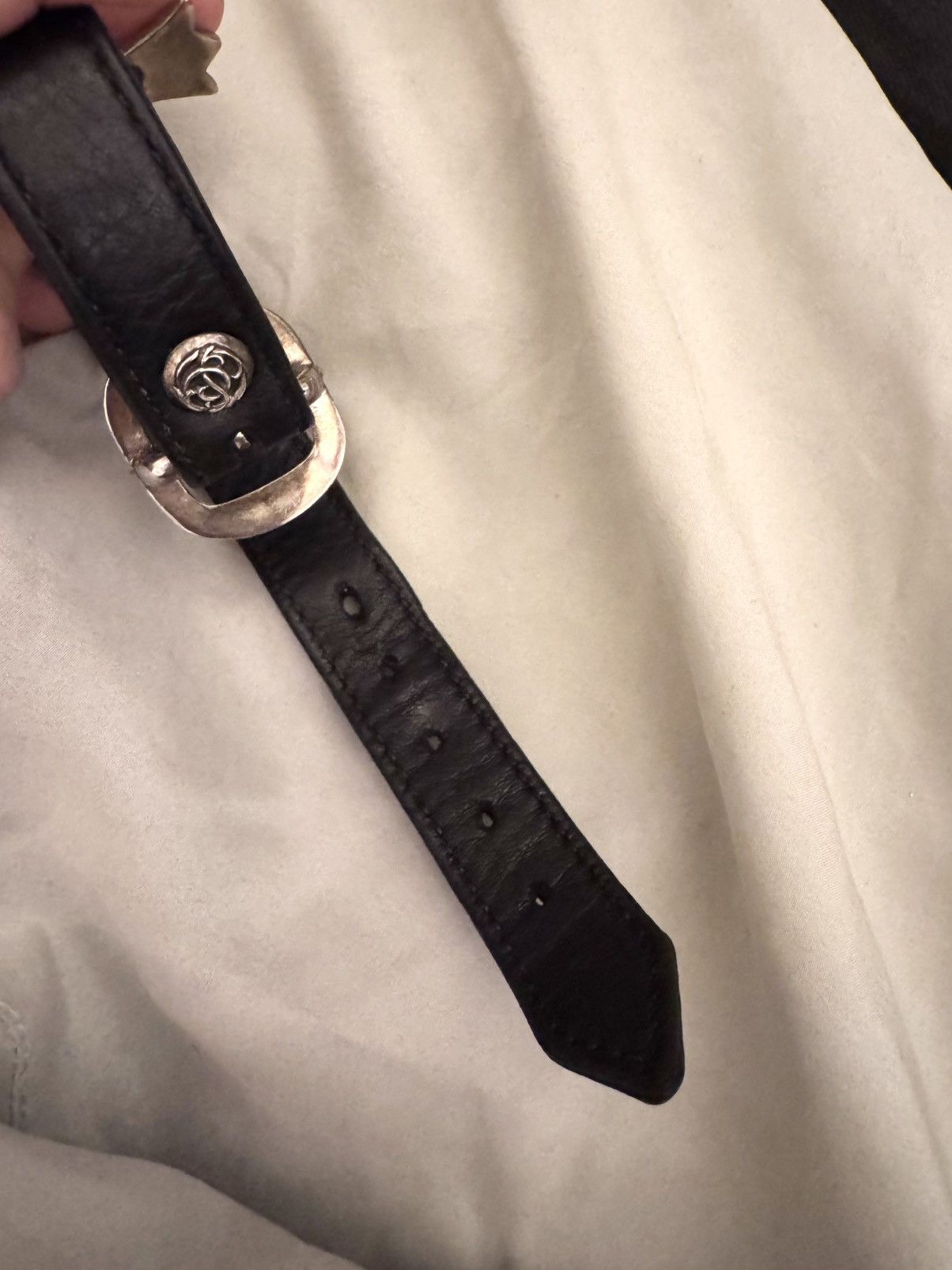 Chrome Hearts Chrome Hearts Cross Gunslinger Leather Bracelet Size ONE SIZE - 9 Thumbnail