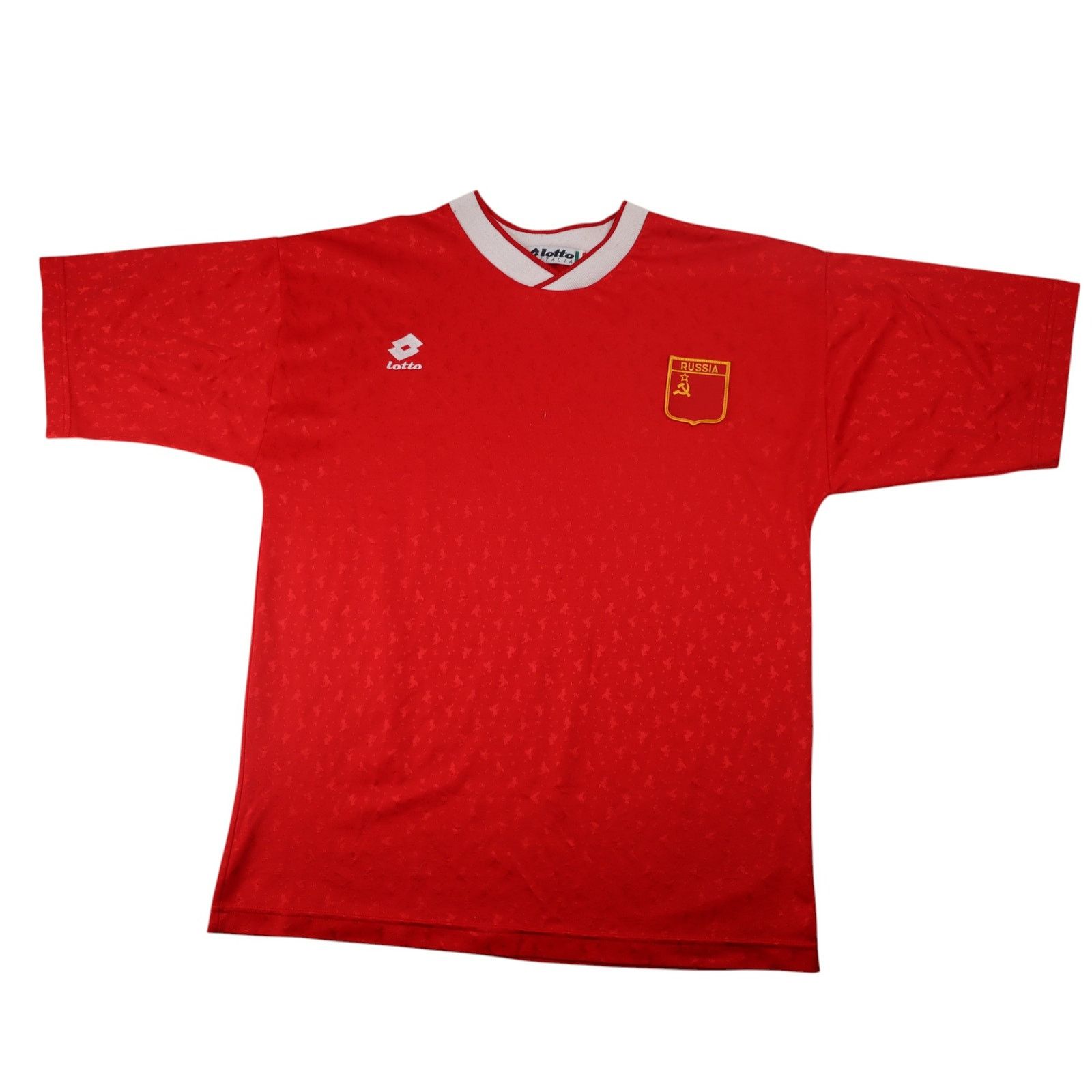 Lotto Sport × Vintage Vintage Lotto CCCP Soviet Russia Soccer Jersey Size US L / EU 52-54 / 3 - 1 Thumbnail