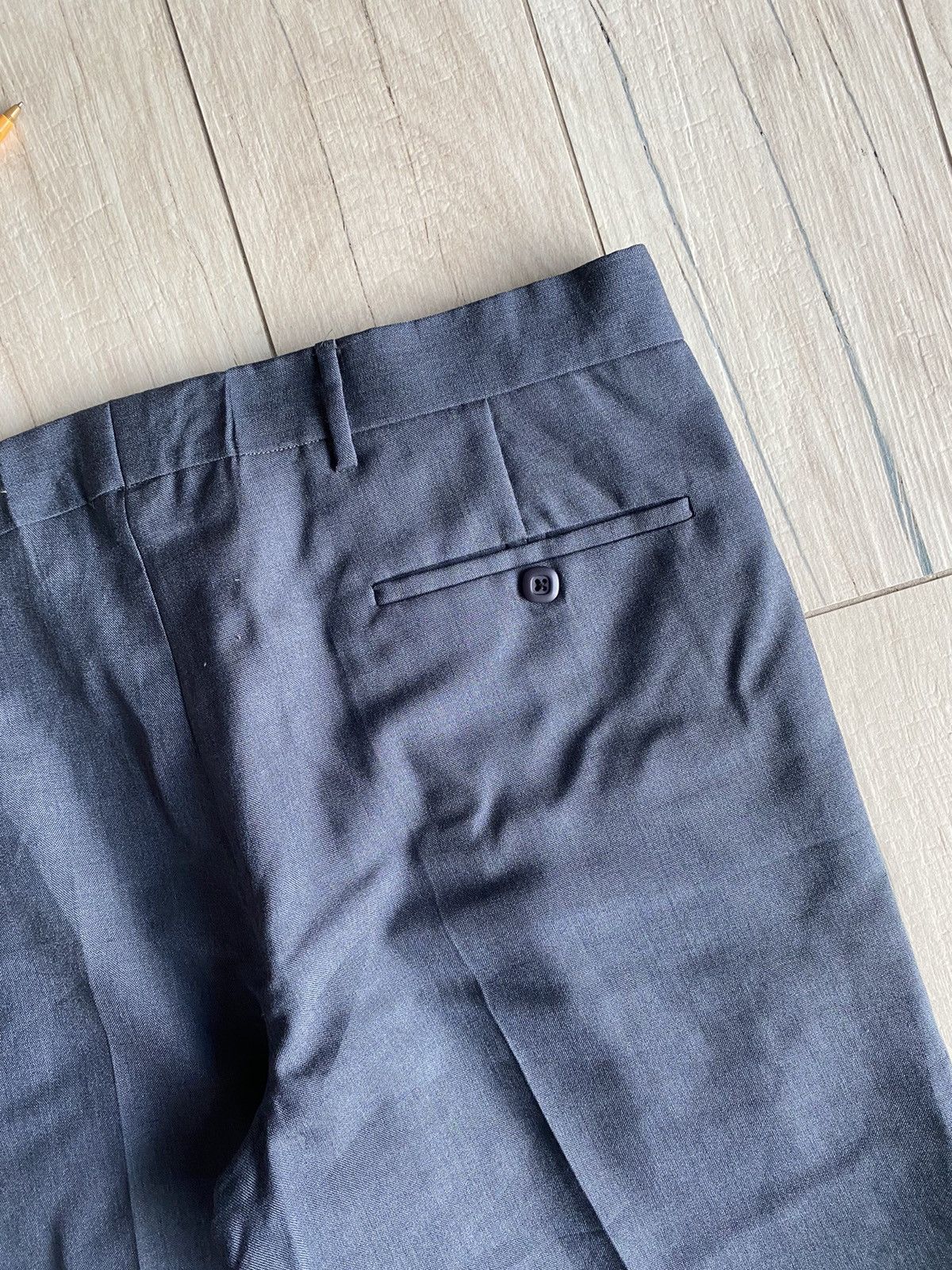 Prada SS11 Prada Dark Navy Mohair Casual Pants Size US 36 / EU 52 - 9 Thumbnail