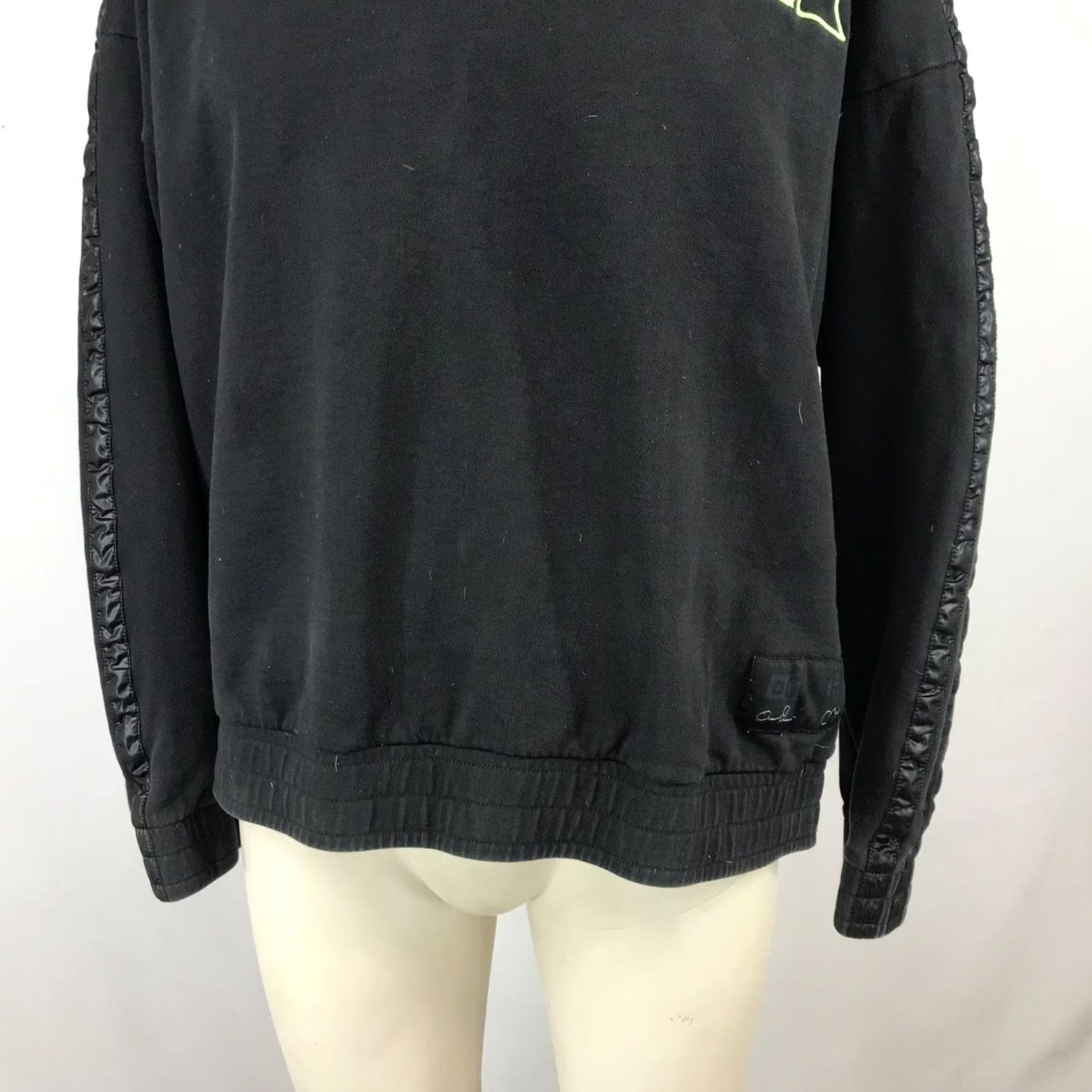 Adidas ADIDAS MEN'S XL BLACK LONG SLEEVE CREW NECK SWEATSHIRT DANIEL PATRICK Size US XL / EU 56 / 4 - 3 Thumbnail