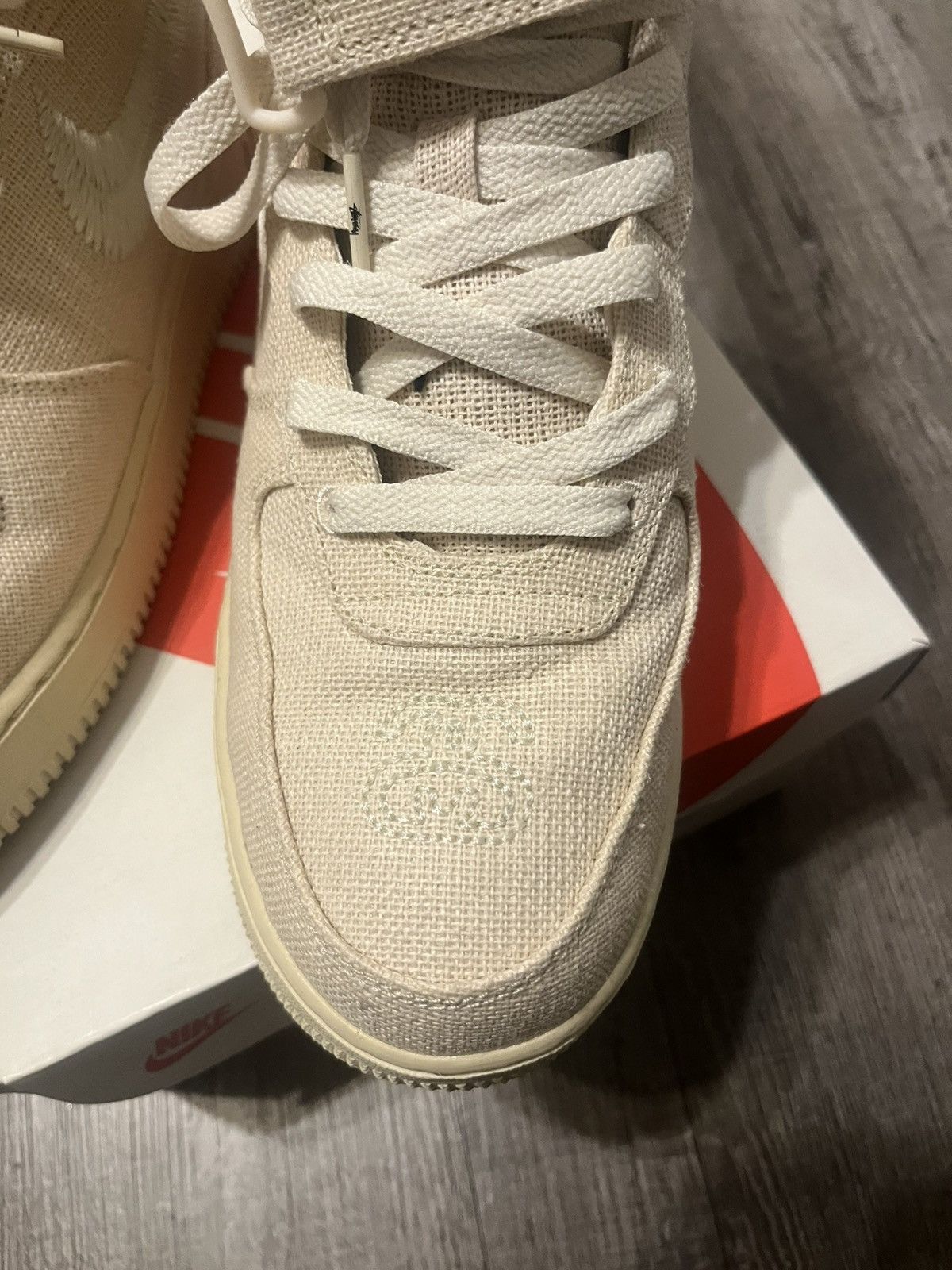 Stussy Stussy Air Force 1 Mid “Fossil” Size US 9 / EU 42 - 5 Thumbnail