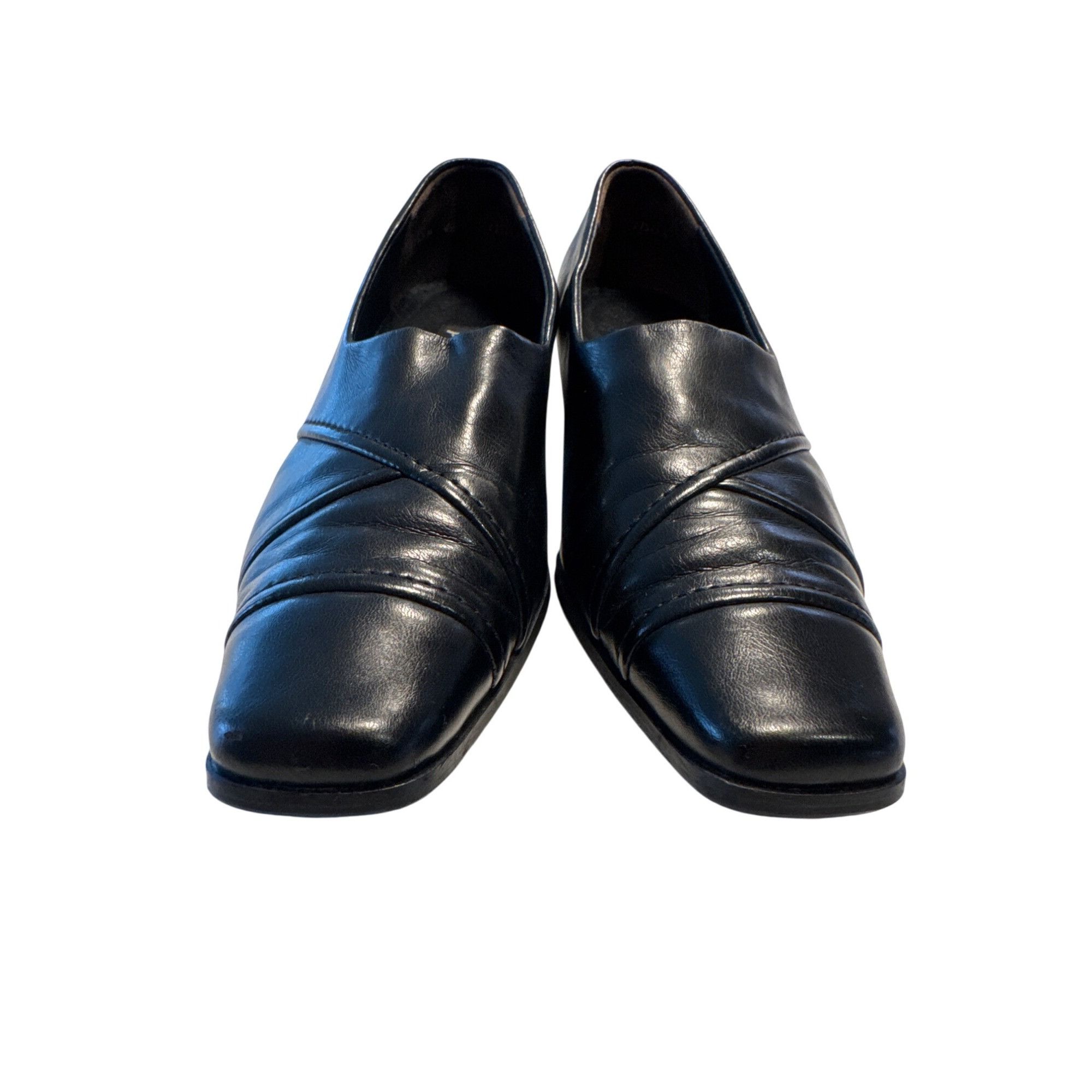 Other Paul Green Munchen womens black leather slip on heels size 4 Size US 4.5 / IT 34.5 - 5 Thumbnail