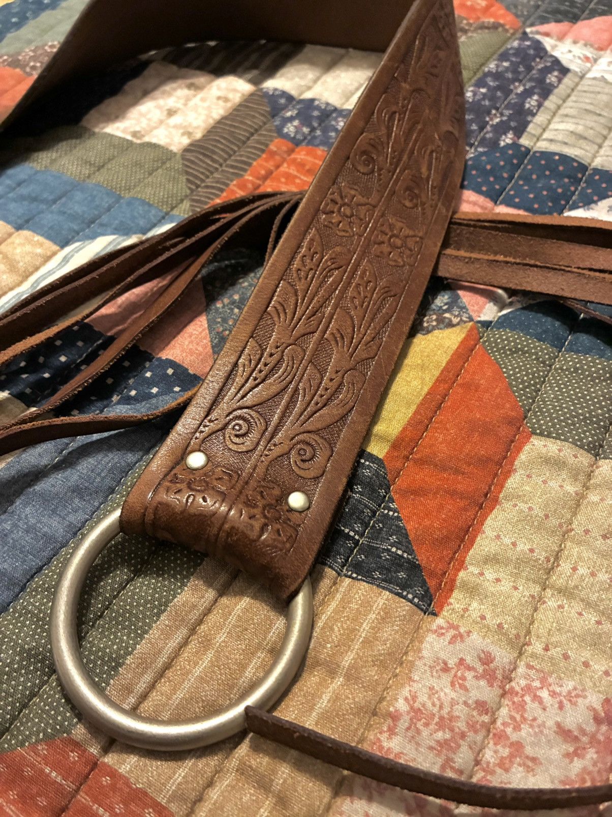 Ralph Lauren RALPH LAUREN WOMEN’S LEATHER BELT- SIZE MEDIUM (30”-36”) Size ONE SIZE - 6 Thumbnail