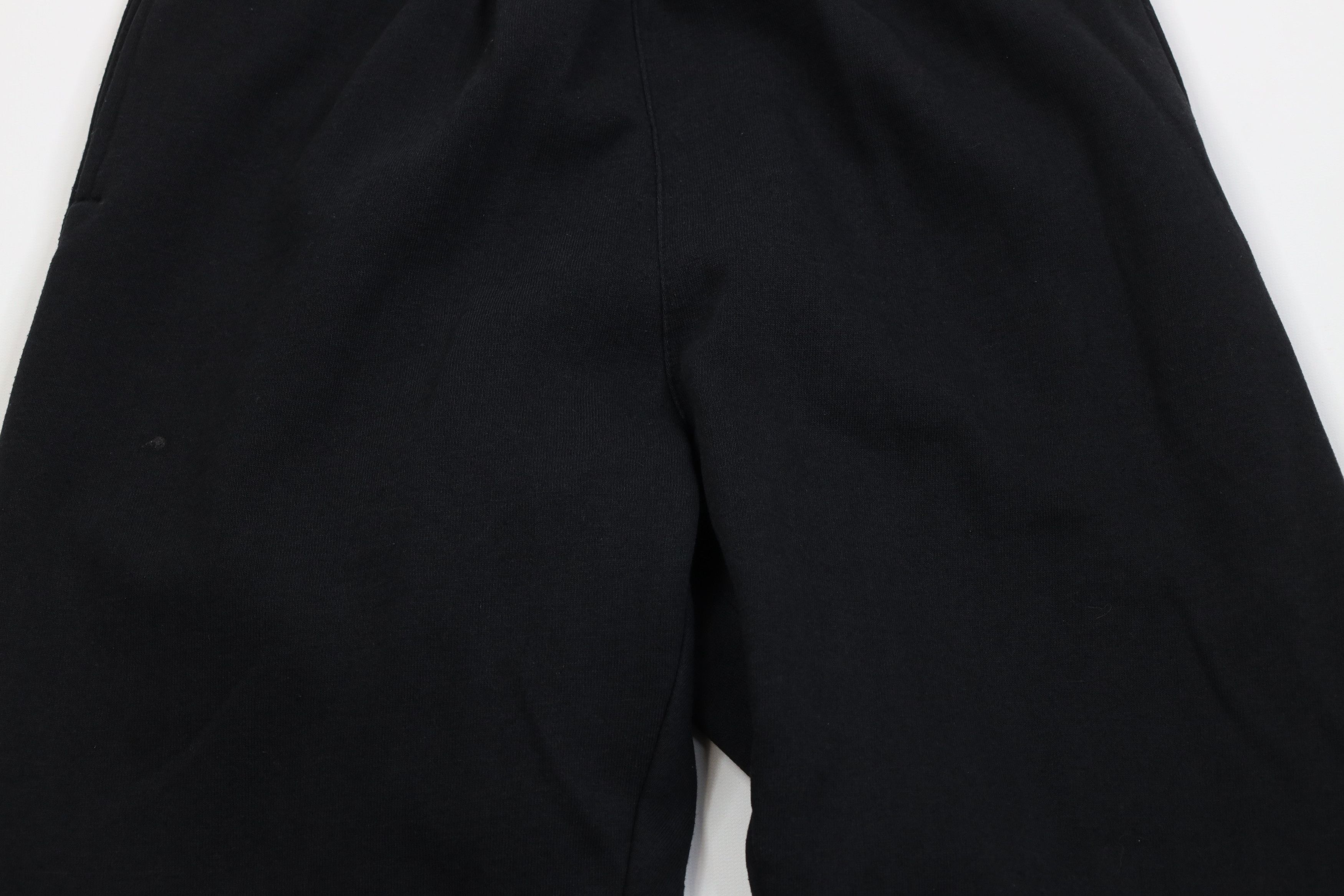 Vintage Vintage 90s Streetwear Blank Sweatpants Pants Black Size 26" / US 2 / IT 38 - 3 Thumbnail