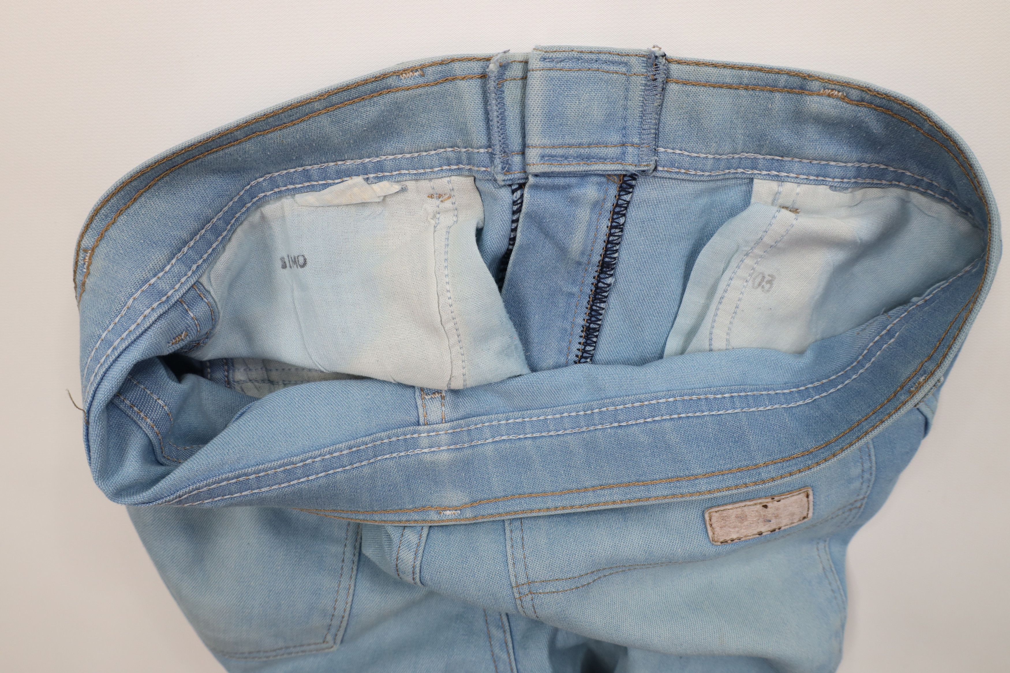Vintage Vintage 70s Streetwear Flared Bootcut Denim Jeans Blue USA Size US 30 / EU 46 - 11 Thumbnail