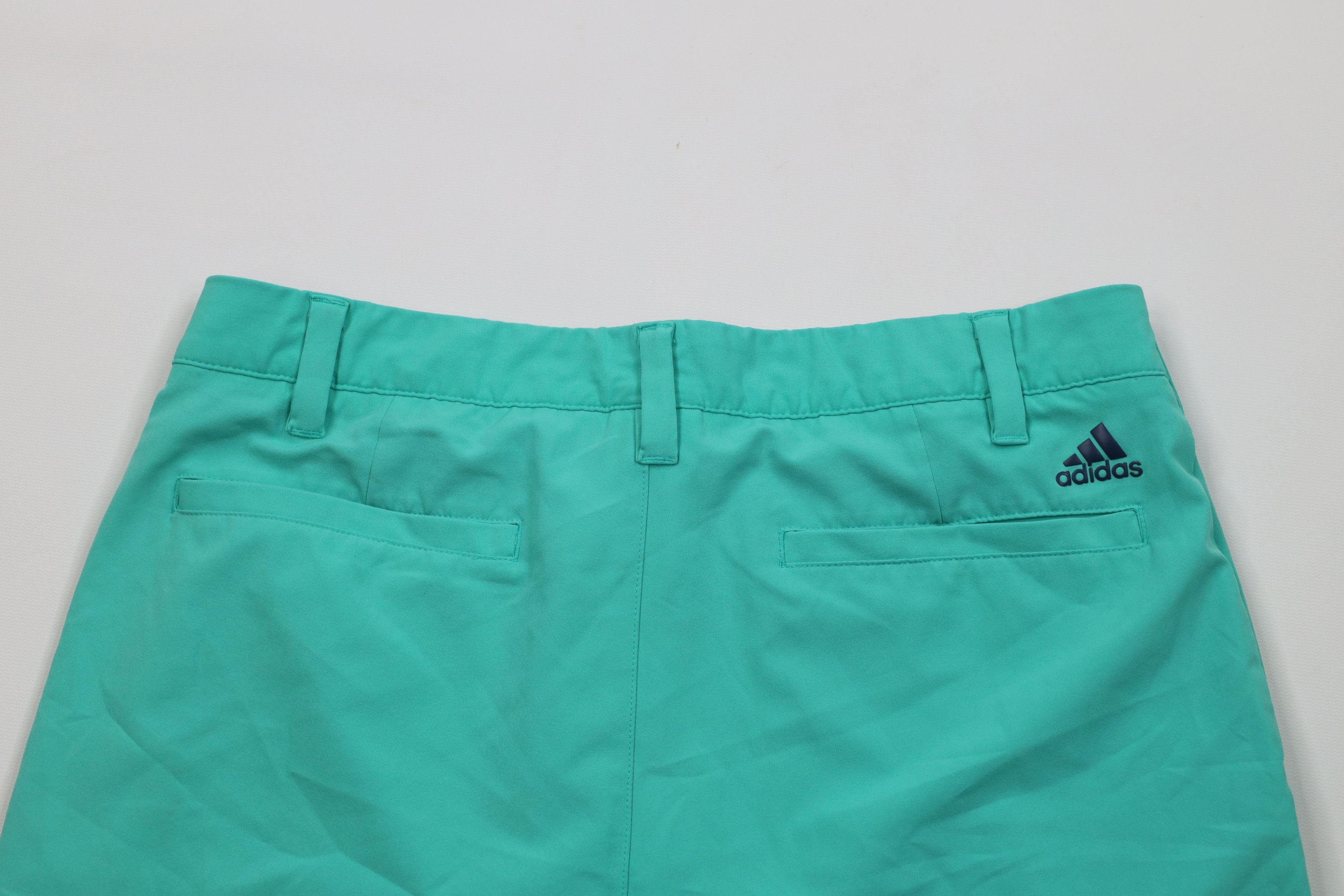 Adidas Adidas Golf Stretch Flat Front Golfing Chino Shorts Teal Size US 30 / EU 46 - 9 Thumbnail