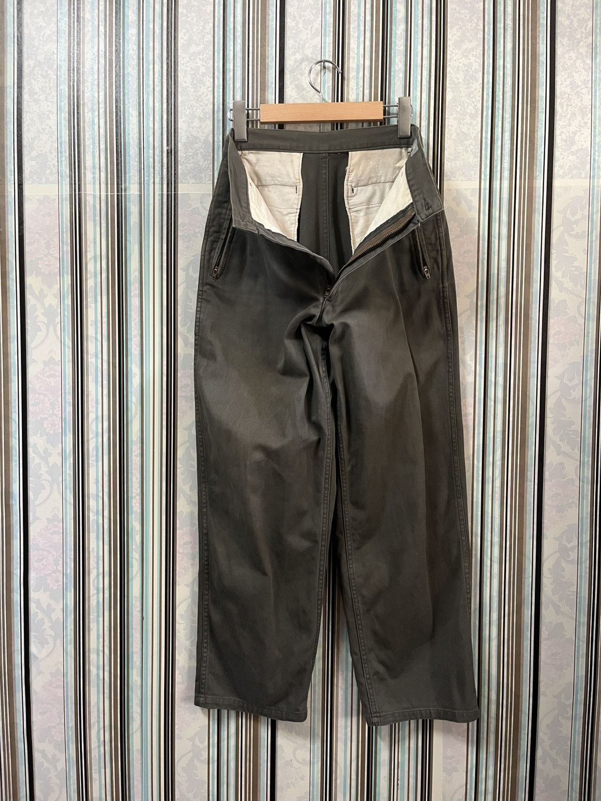 Comme des Garcons 1988 HOMME CDG army olive triple zipped #I2 Size US 28 / EU 44 - 5 Thumbnail