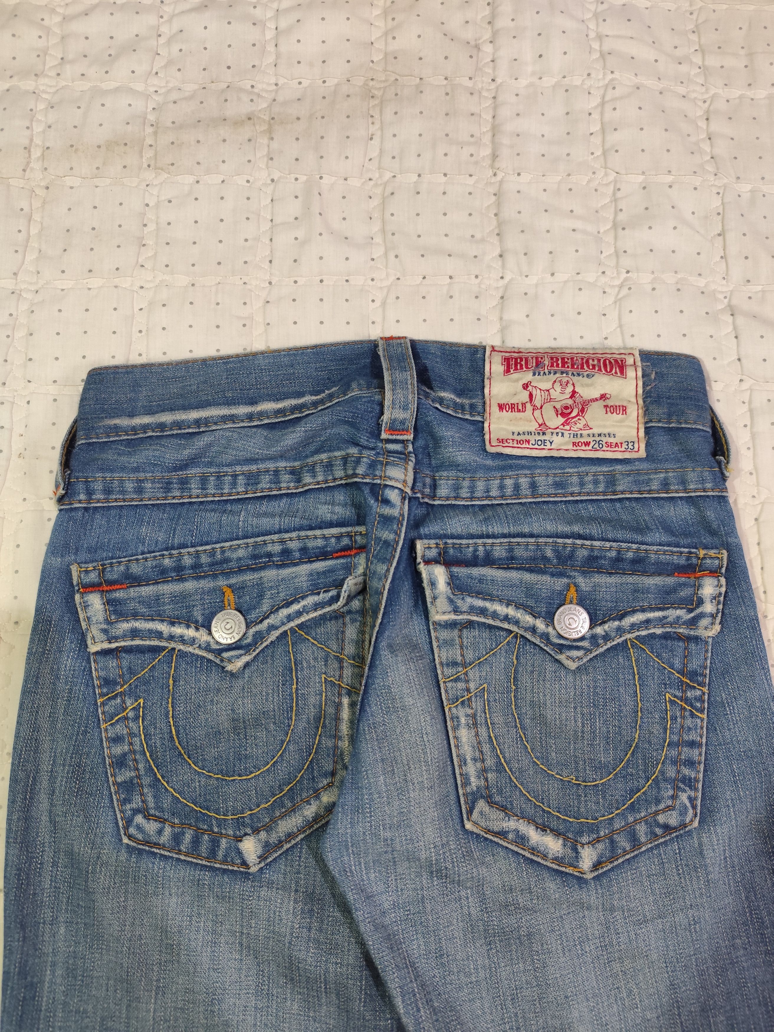 True Religion Vintage True Religion Flare Denim J021 Size 30" / US 8 / IT 44 - 10 Thumbnail