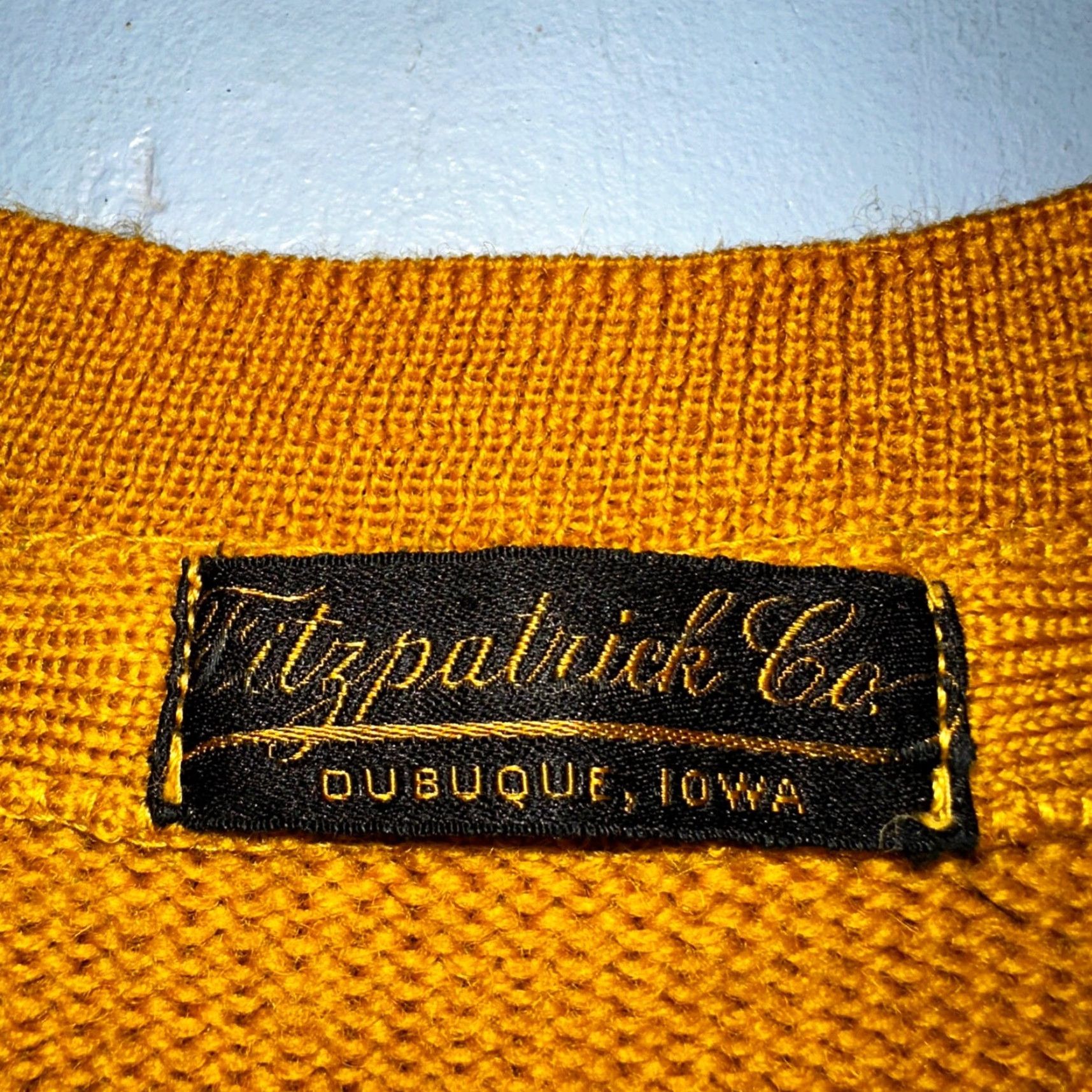 Vintage VINTAGE California VTG 1920s Letterman Sweater Varsity Letter University Wool Antique 20 Size US S / EU 44-46 / 1 - 3 Thumbnail