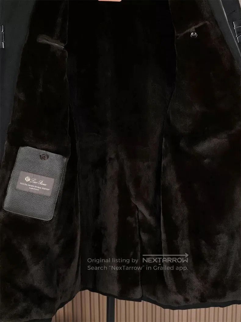 Loro Piana Loro Piana Black Vicuna Fur Coat. Size US S / EU 44-46 / 1 - 4 Thumbnail