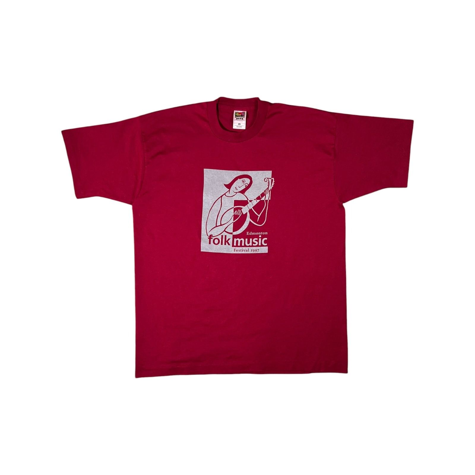 Band Tees × Fruit Of The Loom × Vintage Vintage 1997 Edmonton Folk Music Festival tee (XL) Size US XL / EU 56 / 4 - 1 Thumbnail