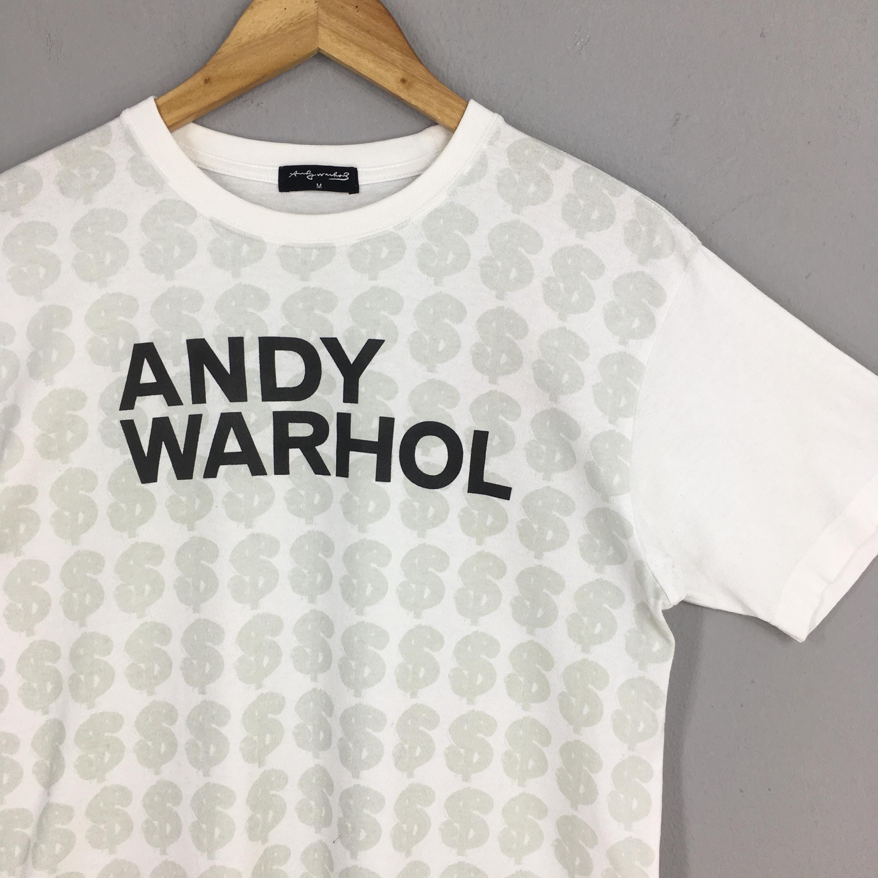 Andy Warhol Vintage Andy Warhol Dollar Art White T shirt Medium Size US M / EU 48-50 / 2 - 2 Thumbnail