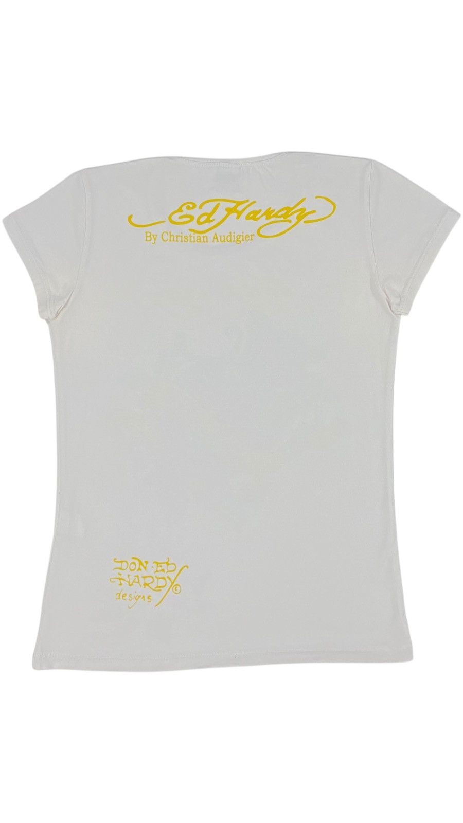 Ed Hardy 🔥LASTDROP🔥 Y2K Ed Hardy Kiss Love Heart Crosses T-shirt Size M / US 6-8 / IT 42-44 - 2 Thumbnail