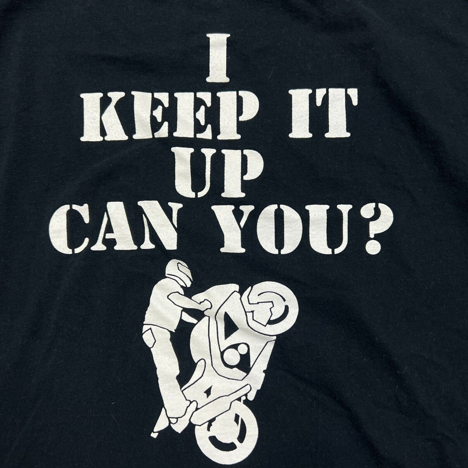 Gildan × Vintage Barely Legal T Shirt XL I Can Keep It Up Can You Funny Tee Size US XL / EU 56 / 4 - 4 Thumbnail
