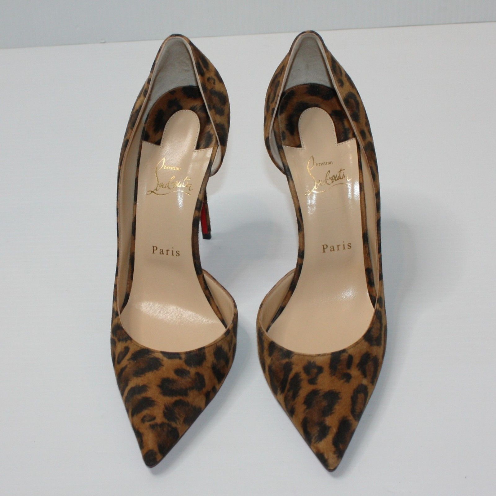 Christian Louboutin Iriza 100 Leopard Kitty Pony Hair Pump Shoes EU 41 / US 11 Size US 11 / IT 41 - 2 Thumbnail