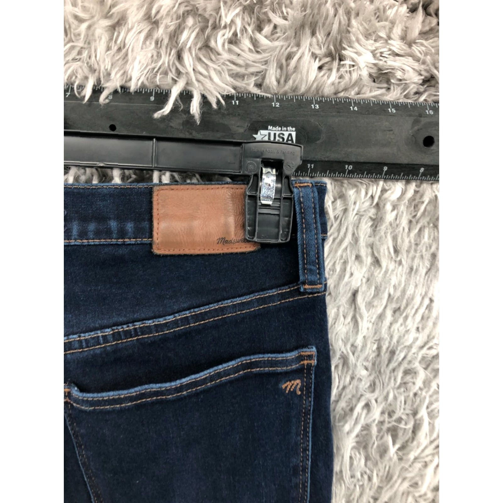 Madewell Madewell Roadtrip Jegging Jeans Size 27 Womens Dark Wash Blue Casual Jeans Regular Rise 5-Pocket Denim Size 27" / US 4 / IT 40 - 6 Thumbnail