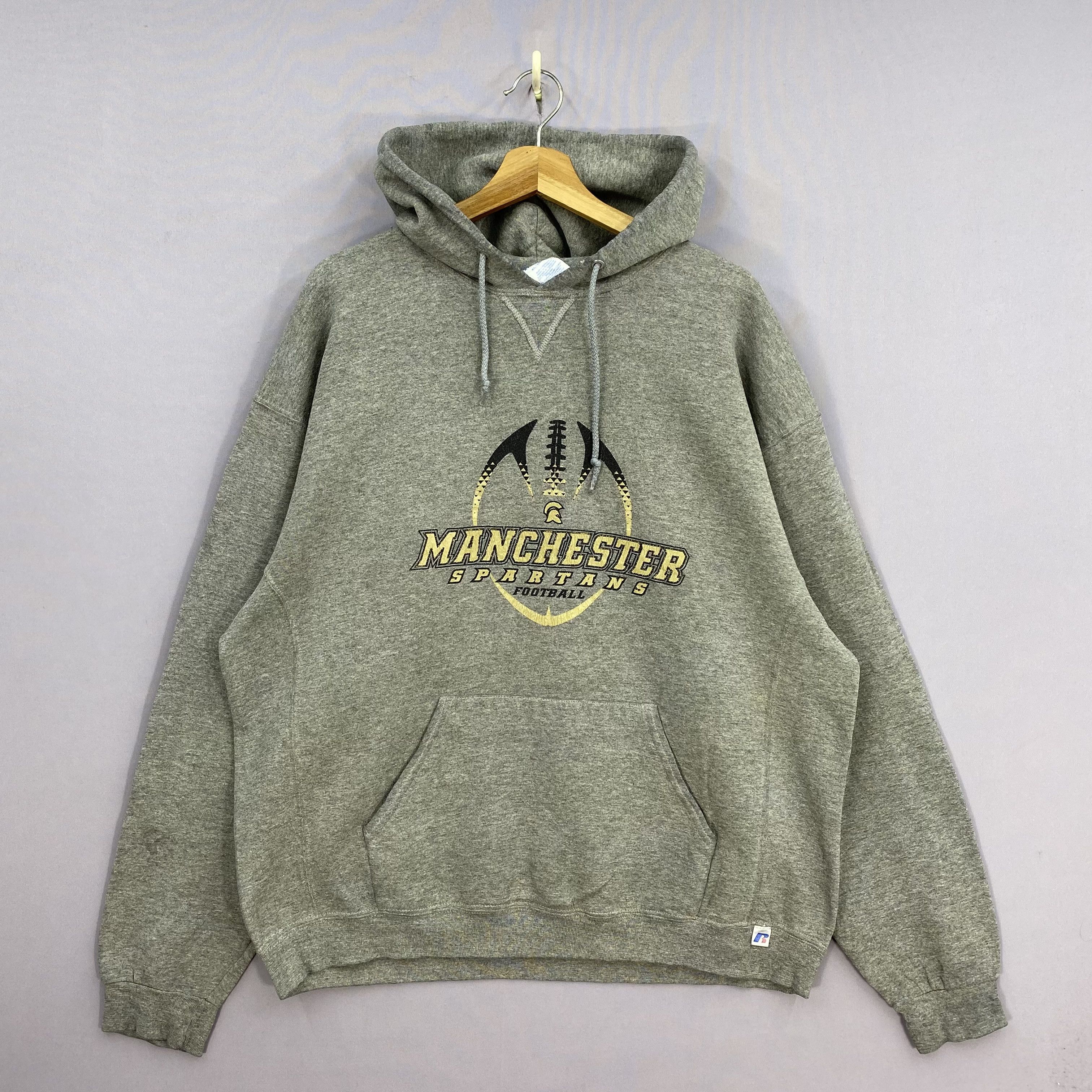 Russell Athletic Vintage Manchester Spartans Football Hoodie Russell Athletic Size US XL / EU 56 / 4 - 2 Thumbnail