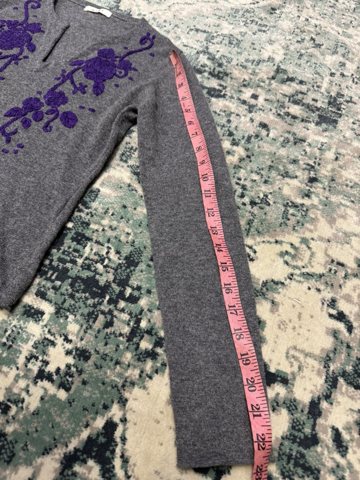 Japanese Brand × Y's × Yohji Yamamoto VTG WXYZ WORKSHOP BY YOHJI YAMAMOTO KNITWEAR TOP SHIRT Size S / US 4 / IT 40 - 5 Thumbnail