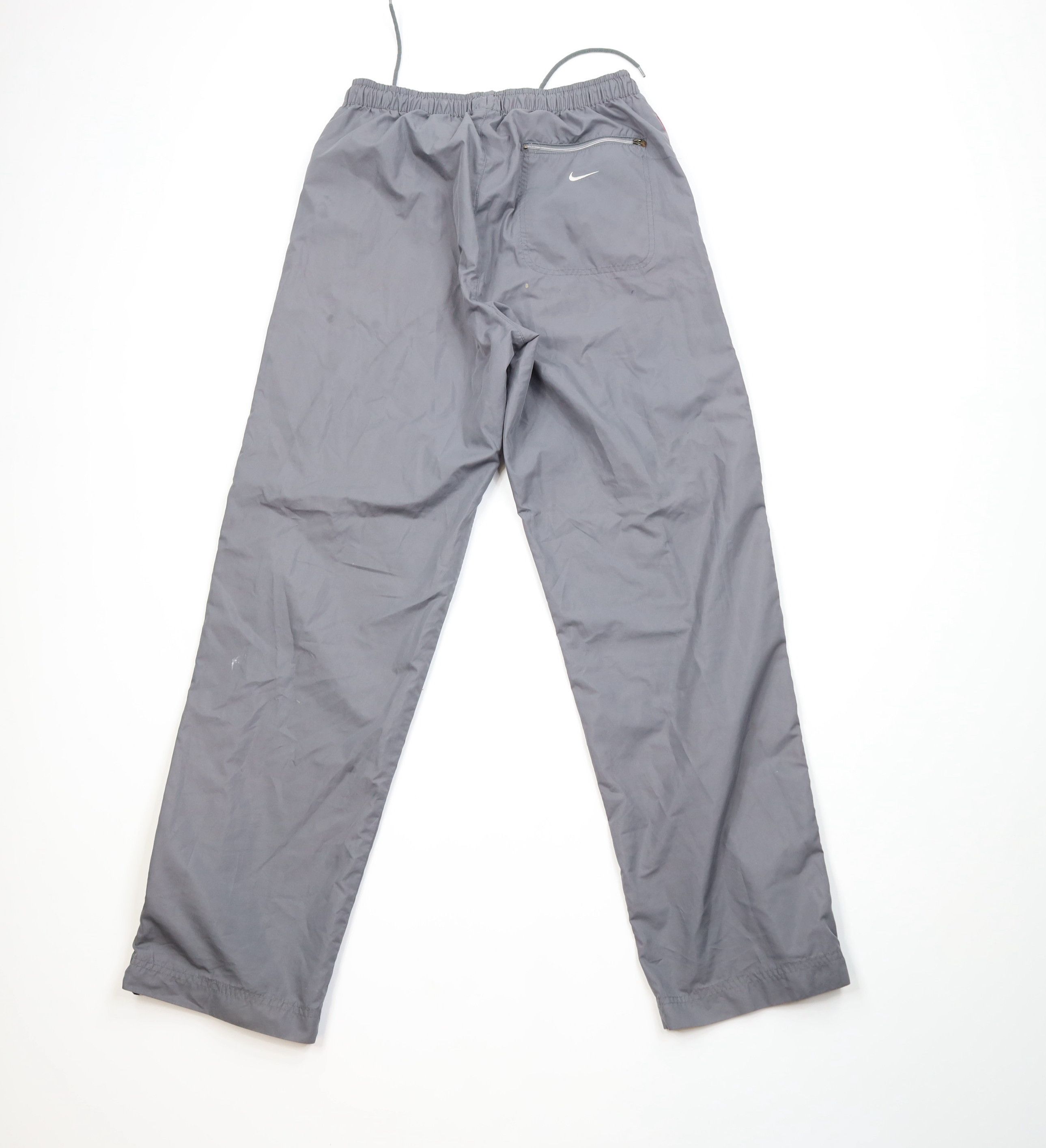 Nike Vintage Nike Scott Mini Swoosh Wide Leg Windbreaker Pants Size US 36 / EU 52 - 11 Thumbnail