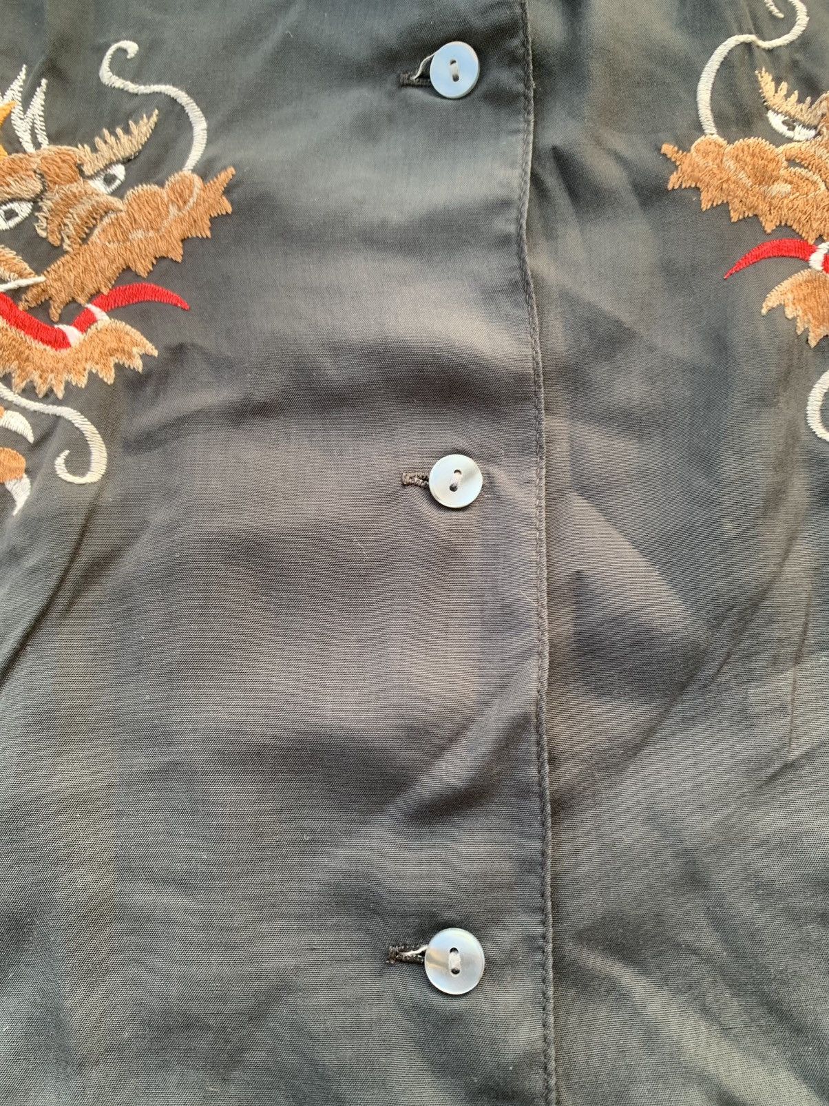 Japanese Brand 60’s Archive Japan Dragon Fuji Shirts Embroidery Size US L / EU 52-54 / 3 - 6 Thumbnail