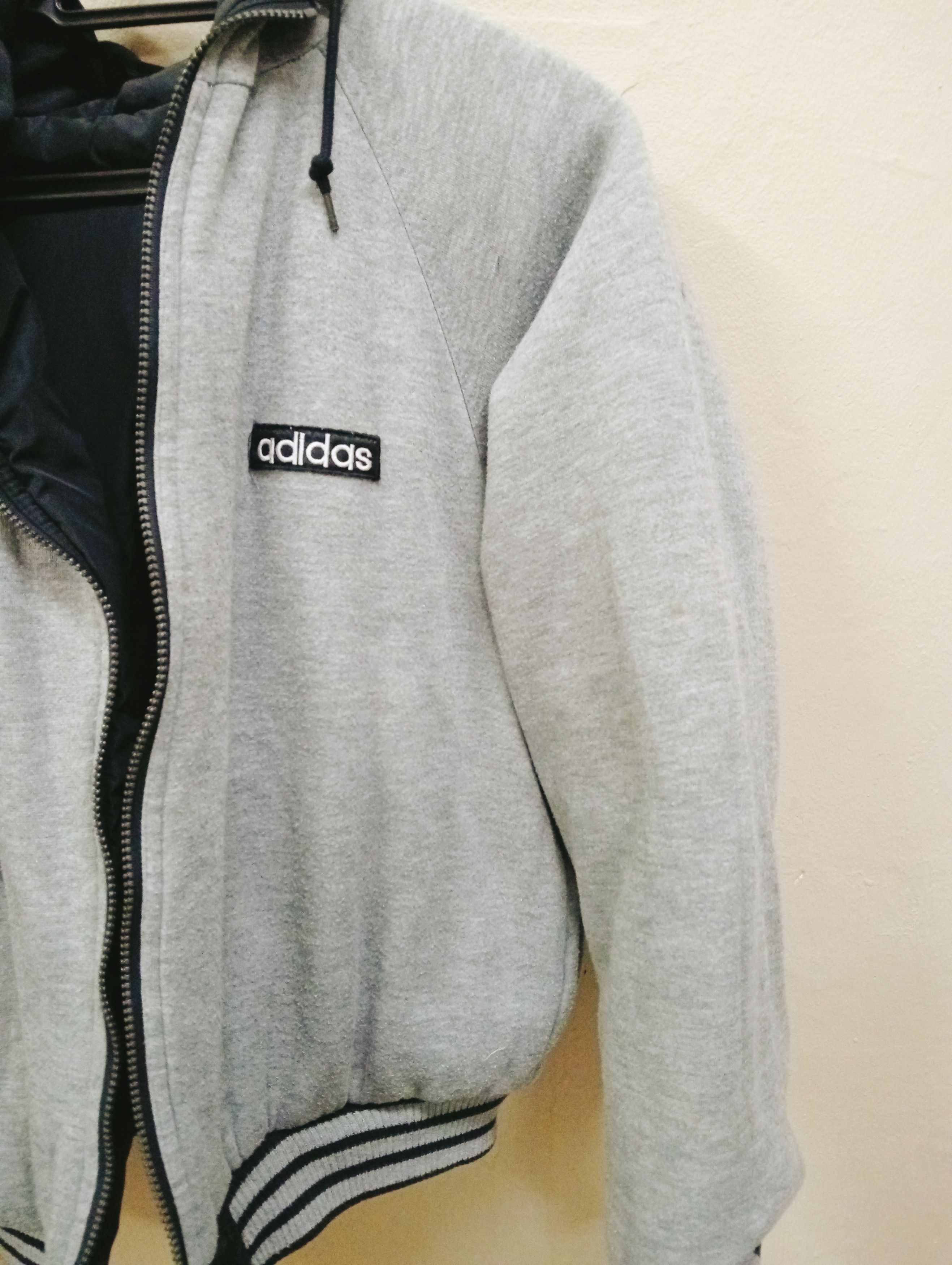 Adidas Vintage Adidas Reversible Hooded Jacket Size US S / EU 44-46 / 1 - 6 Thumbnail