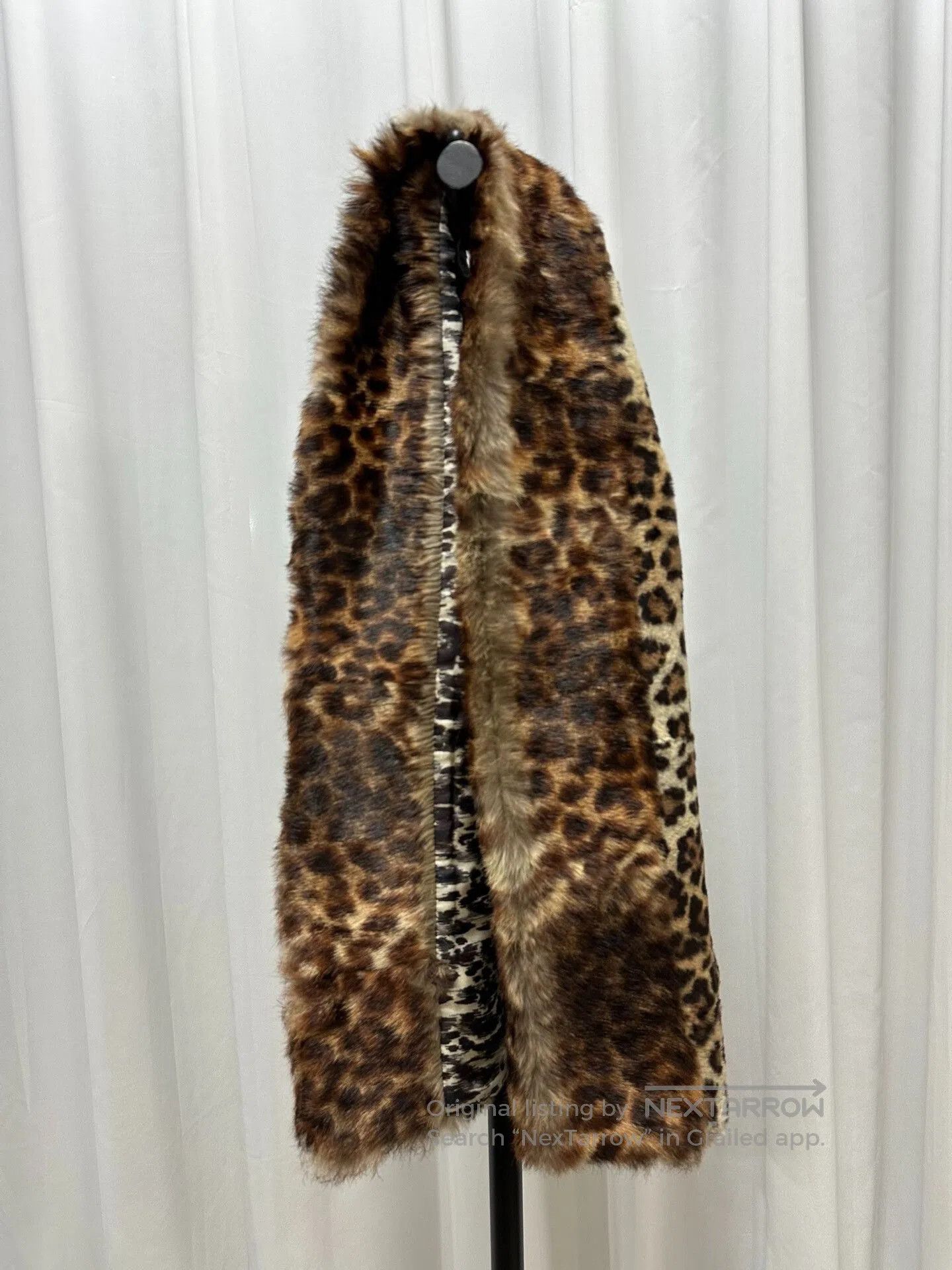 Dries Van Noten Dries Van Noten Leopard Print Scarf. Size ONE SIZE - 3 Thumbnail