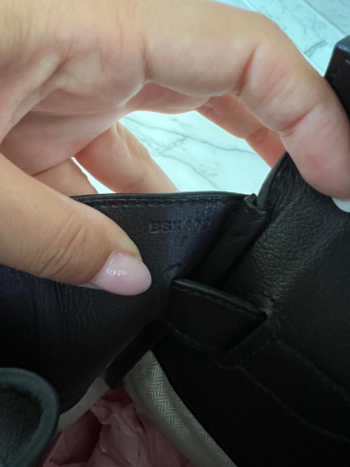 Hermes Hermès SAC HAUT A COURROIES 40 TOILE CRISS/VEAU EVERGRAIN Size ONE SIZE - 7 Thumbnail