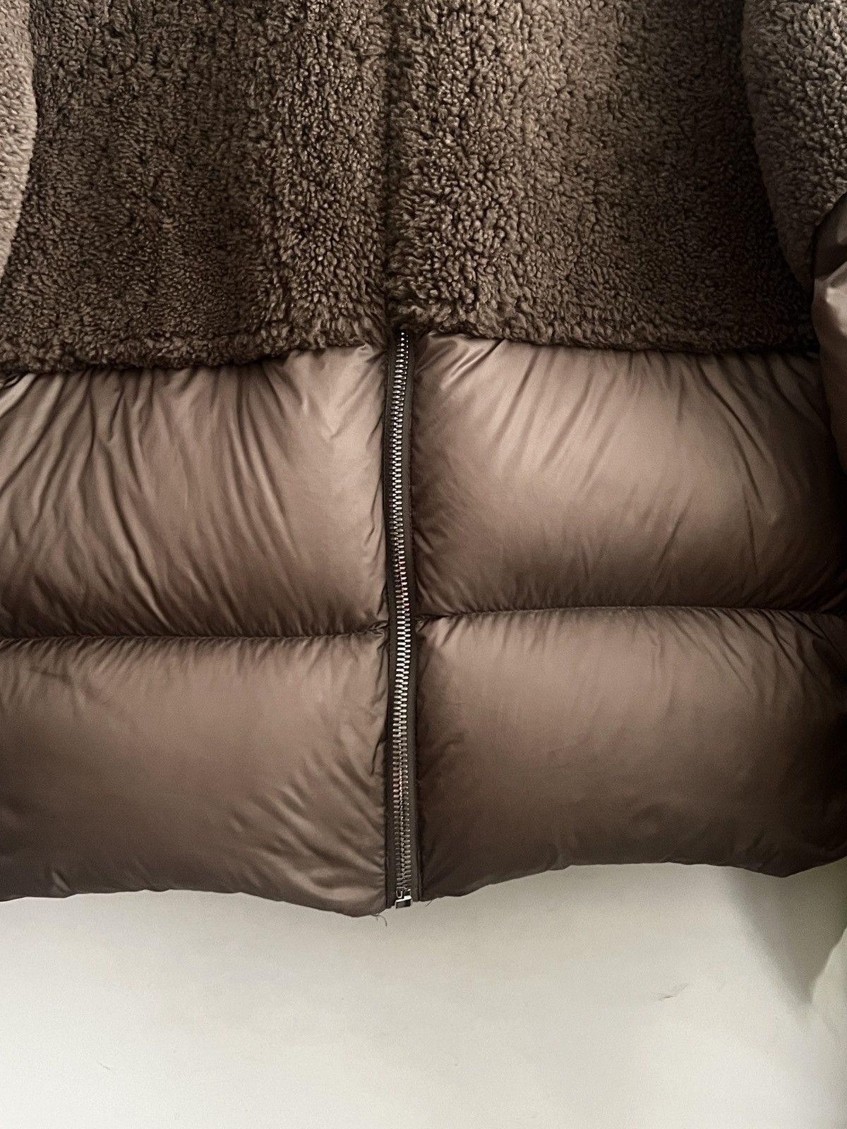 Rick Owens x Moncler - Dust Shearling Coyote Jacket