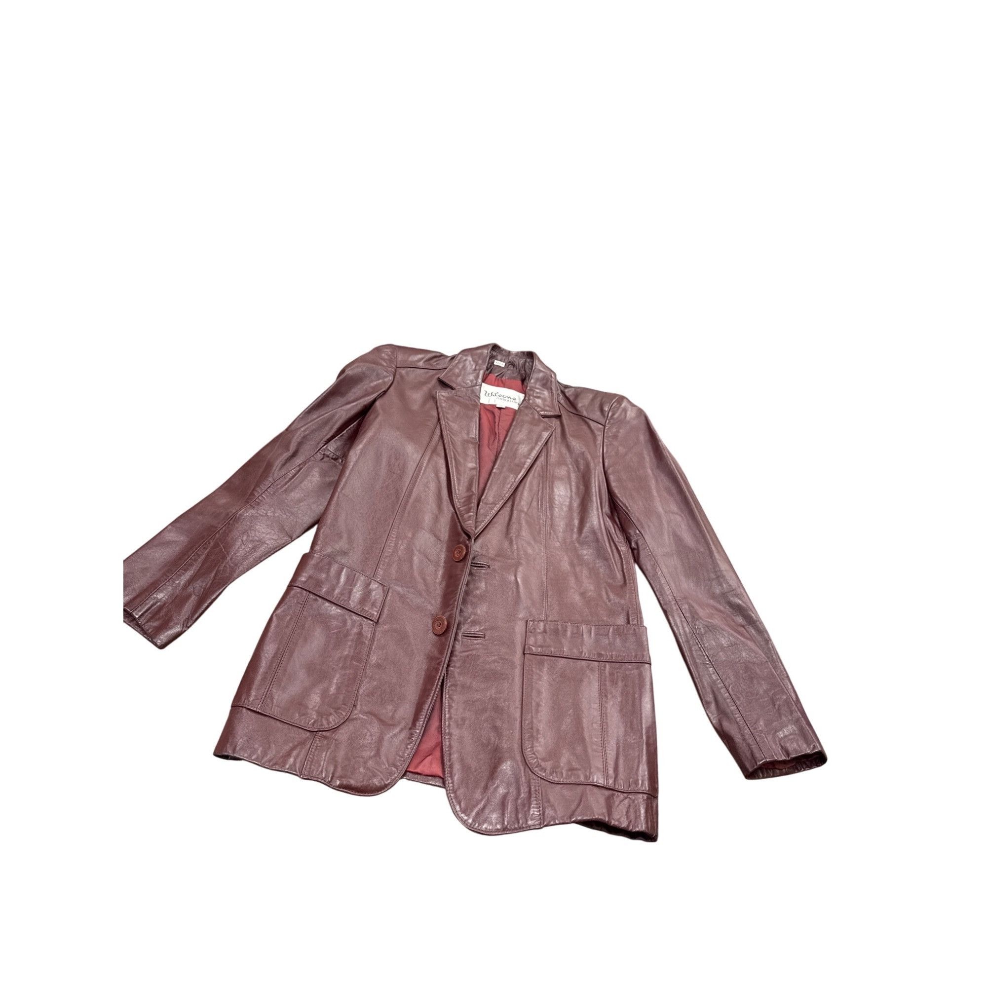 Vintage Wilsons Suede & Leather Mens Brown Blazer Jacket Size 36 SKU Size US XXS / EU 40 - 1 Thumbnail