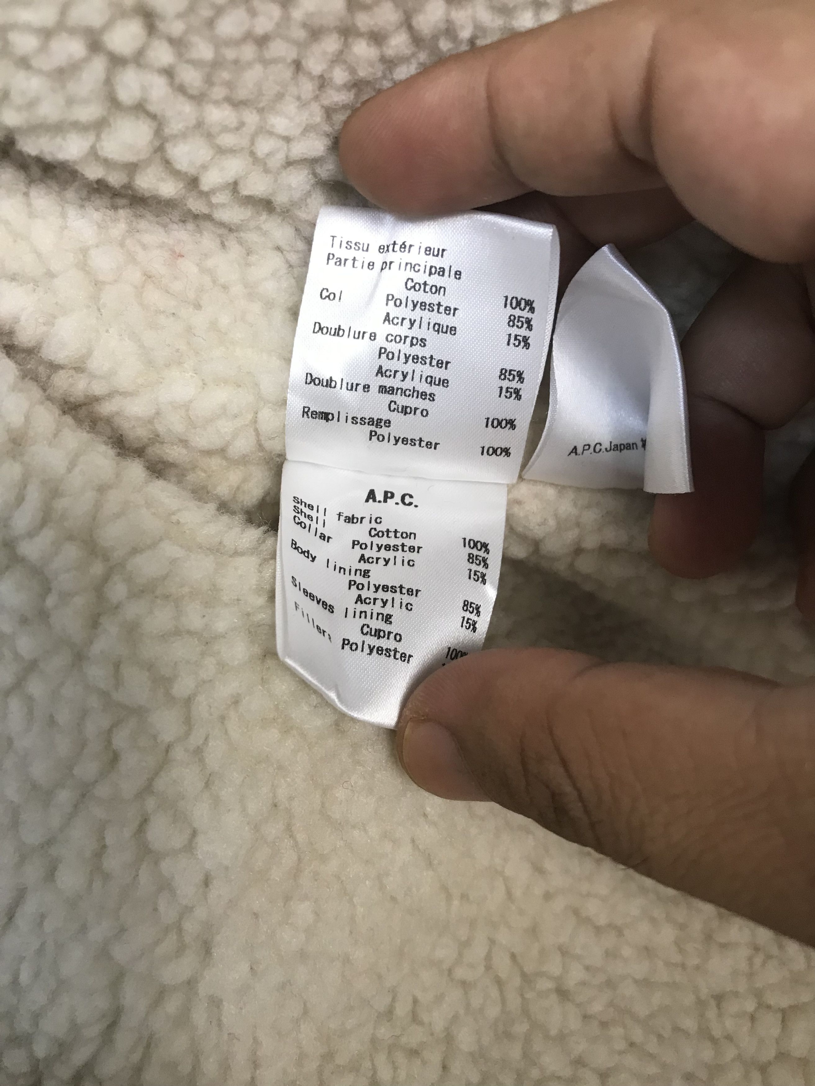 A.P.C. A.P.C Denim Fur jacket Size S / US 4 / IT 40 - 9 Thumbnail