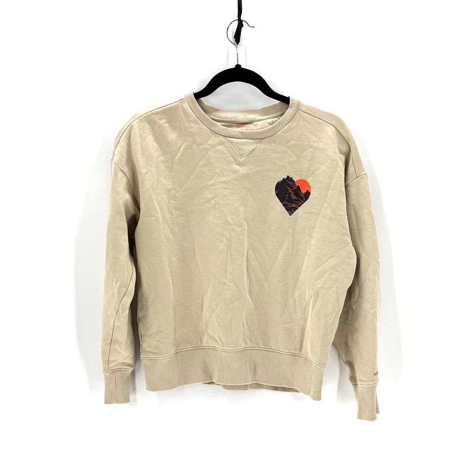 Merrell Merrell Heart Crew Neck Fleece sweatshirt size S minimalist Size S / US 4 / IT 40 - 1 Thumbnail