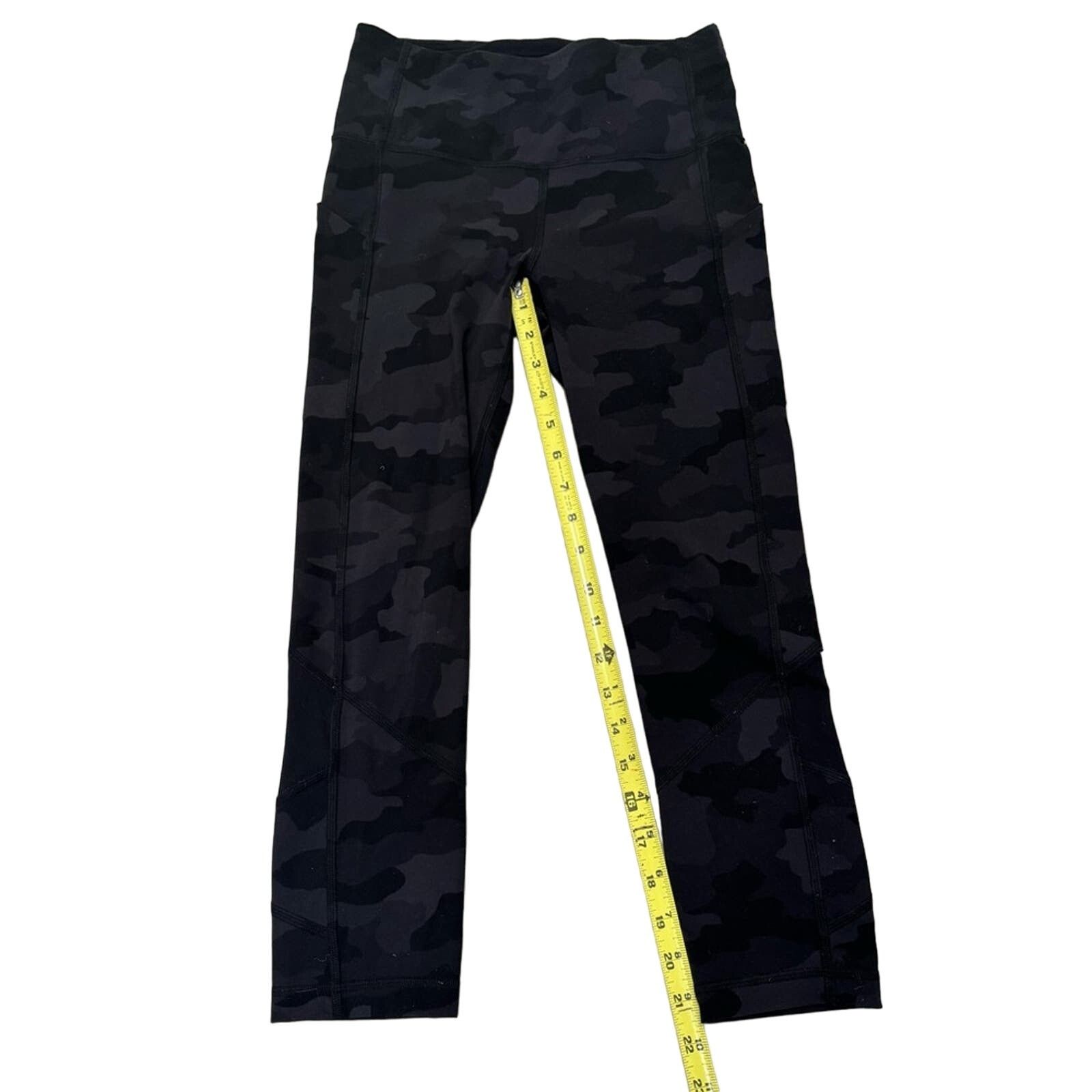 Lululemon Lululemon Pace Rival High-Rise Crop 22, Incognito Camo Multi Size 27" / US 4 / IT 40 - 9 Thumbnail