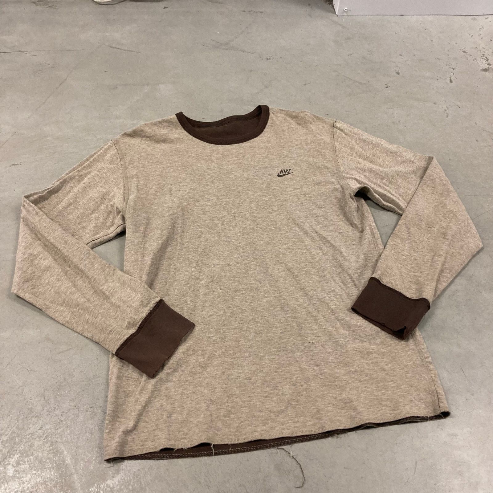 Nike × Vintage Y2K reversible Nike thermal T-Shirt Size US L / EU 52-54 / 3 - 2 Thumbnail
