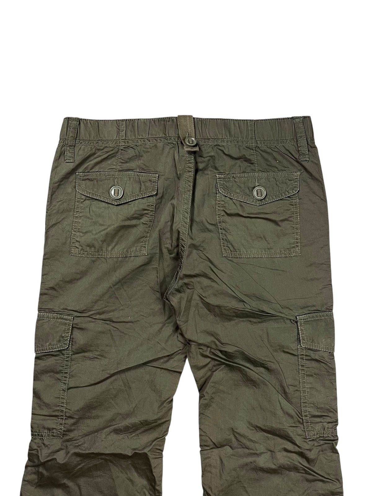 GOA 2000s GOA Style - Apocalypse Drawstring Flared Cargo Size US 29 - 3 Thumbnail