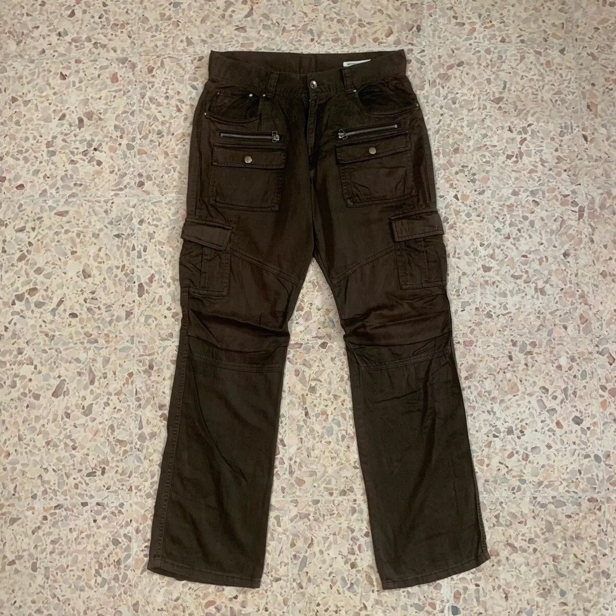 image of Avant Garde x If Six Was Nine Steals Multipocket 30X32 Trousers Sematic Design Cargo in Taupe, Men'